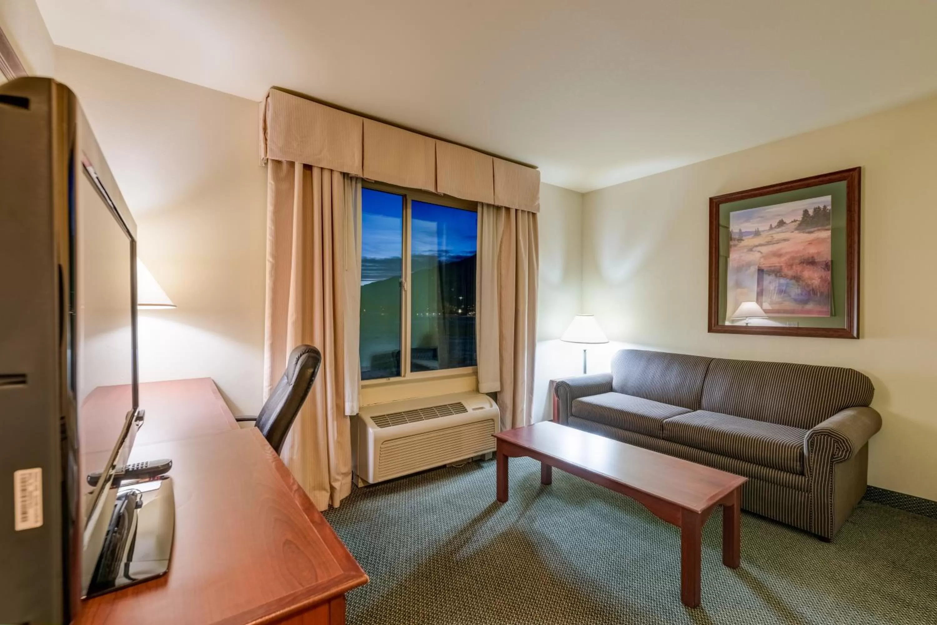 Bed in Grand River Hotel