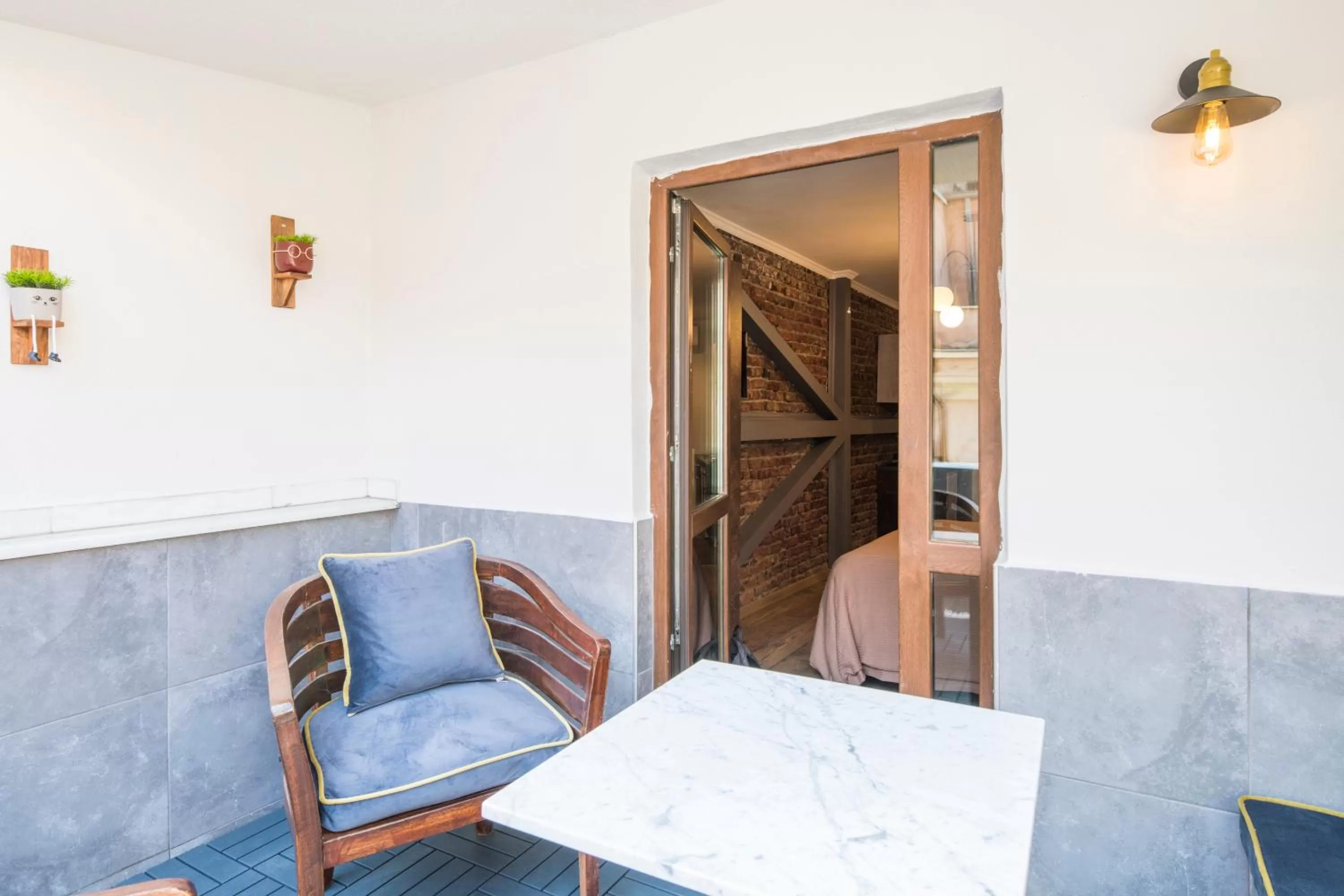 Balcony/Terrace in The Wilson Galata Hotel