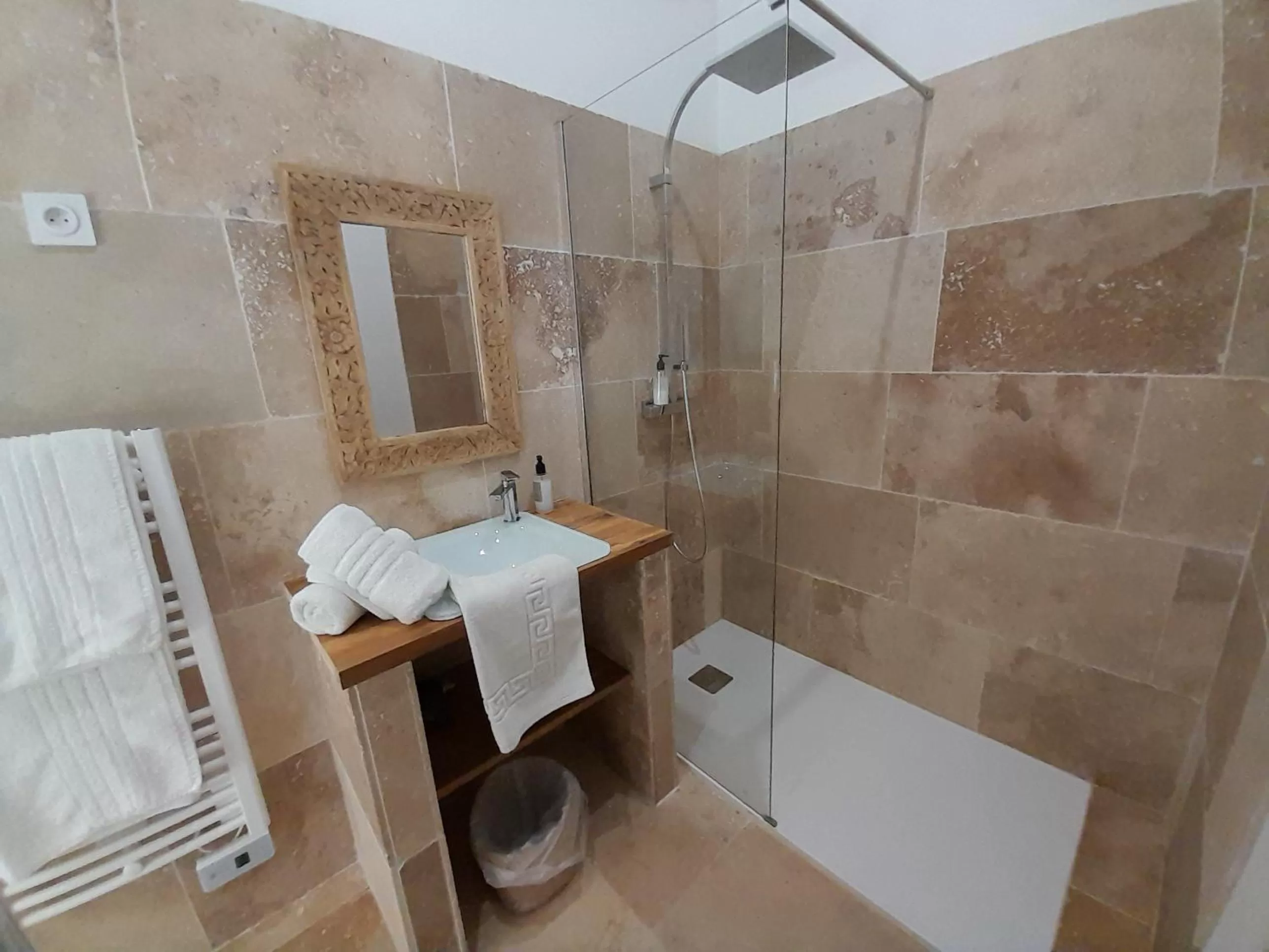 Shower in Palazzo Pisani Malta Boutique and SPA