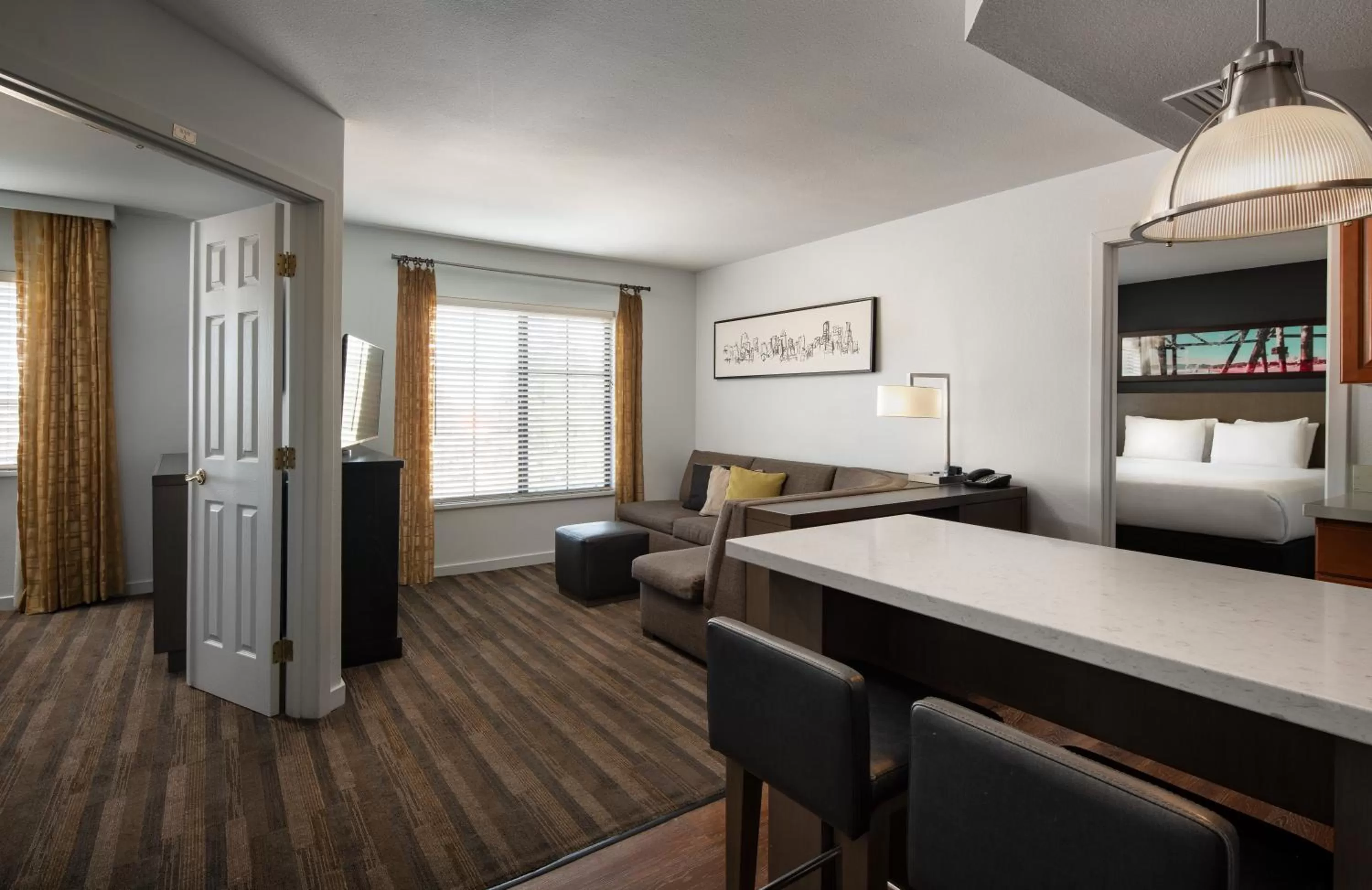 Bedroom, Bed in Hyatt House Denver Tech Center