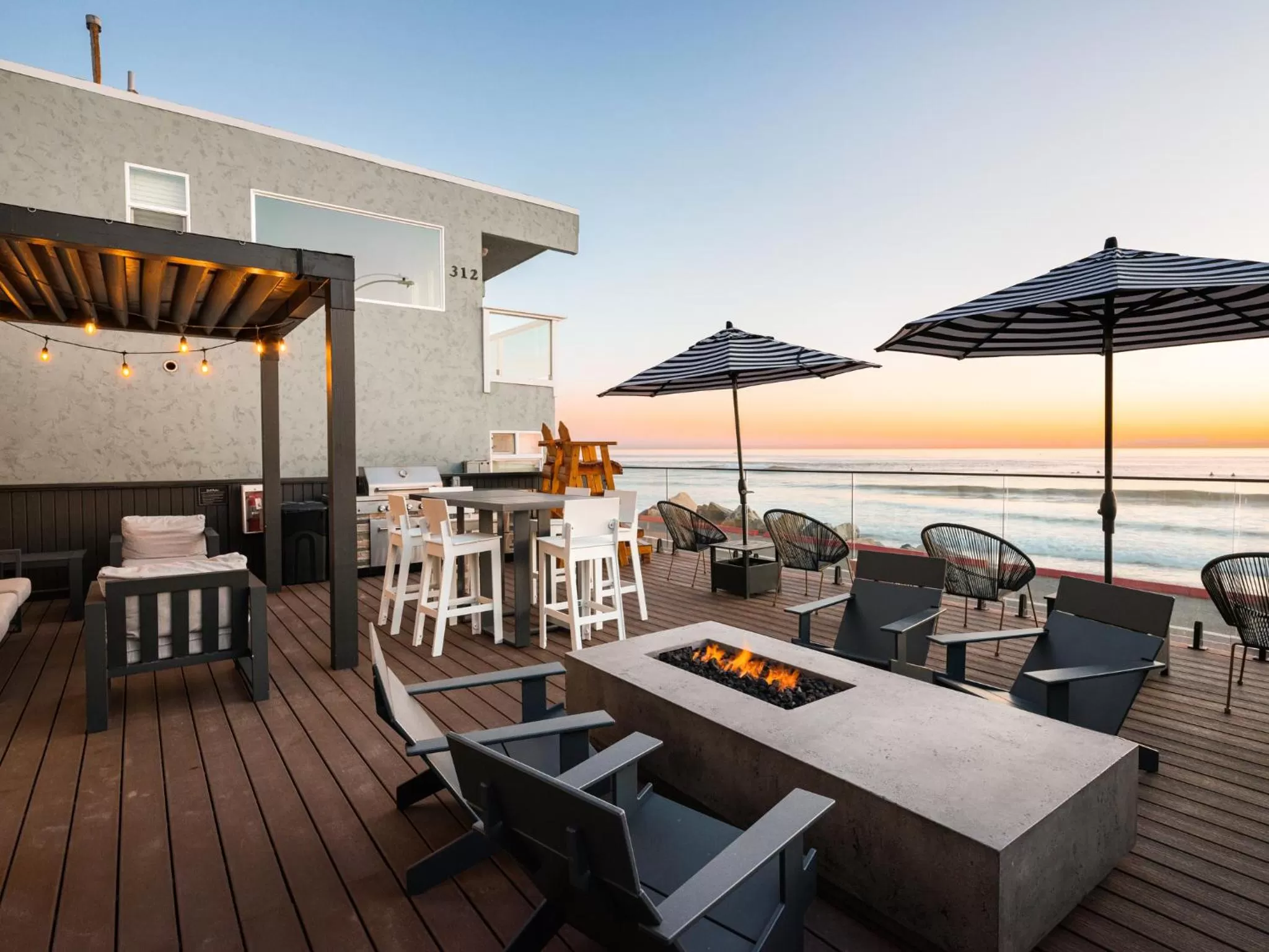 Patio in The Marbella