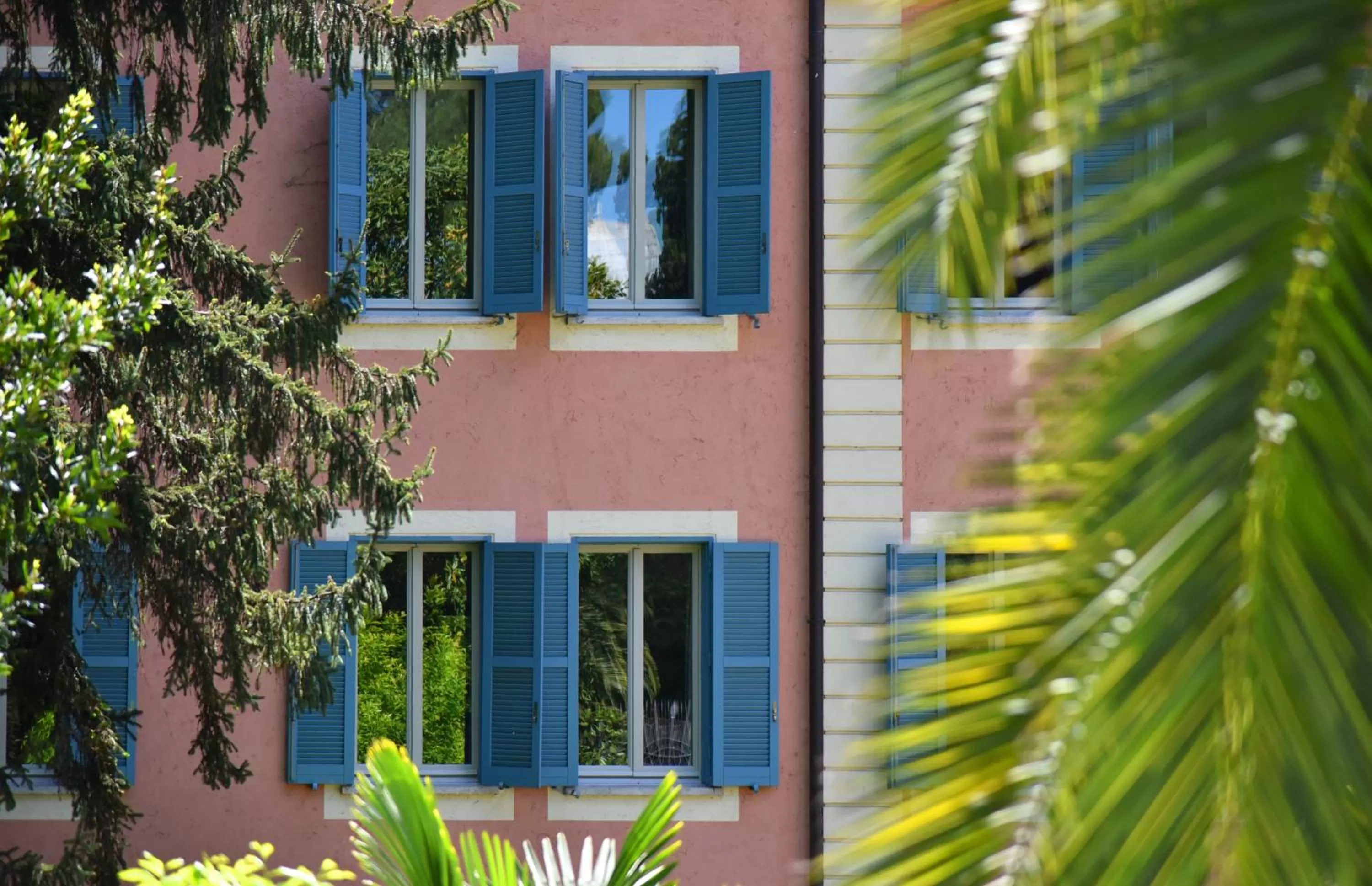Garden view in Rocco Forte Hotel De Russie