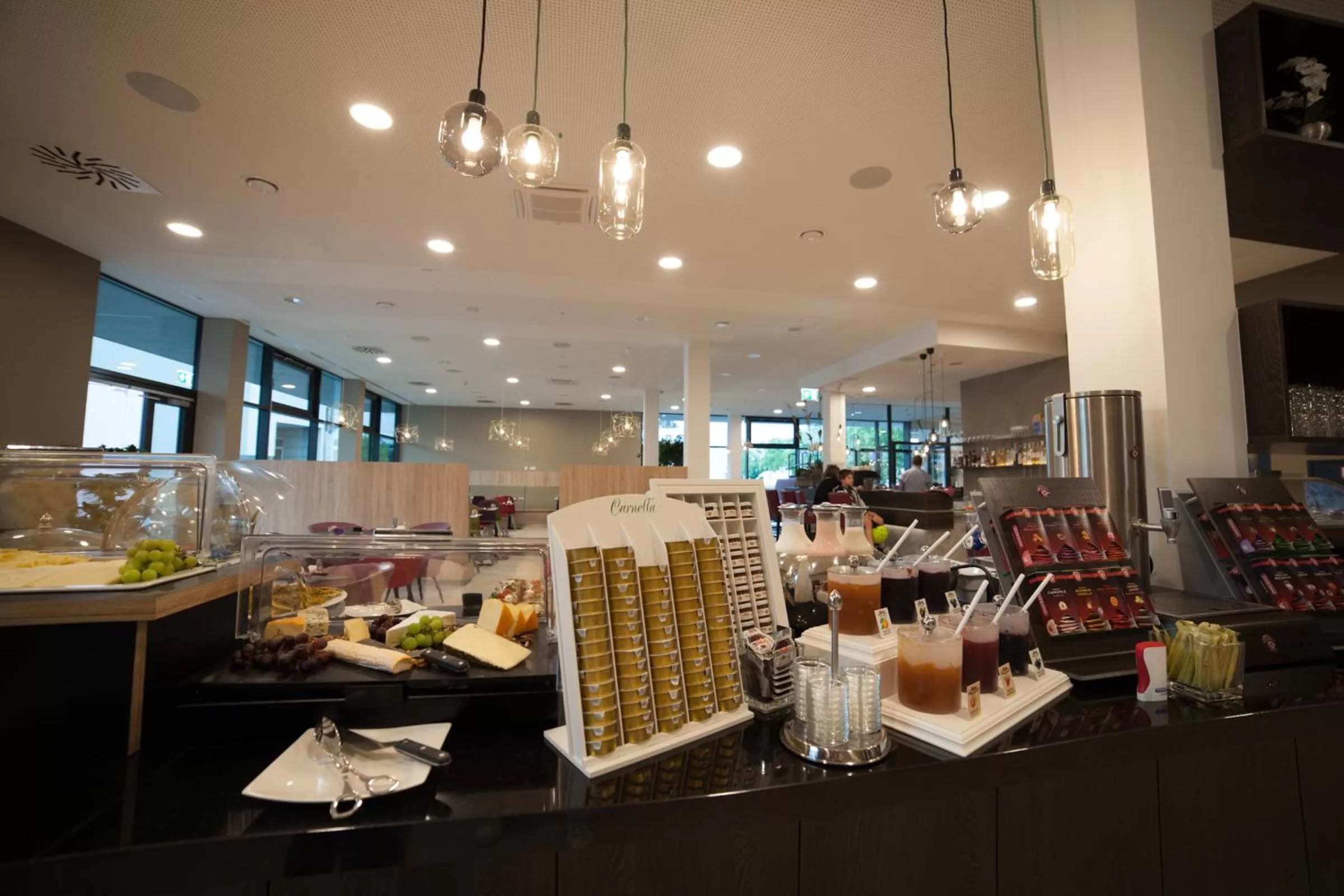 American breakfast in Best Western Hotel Tulln