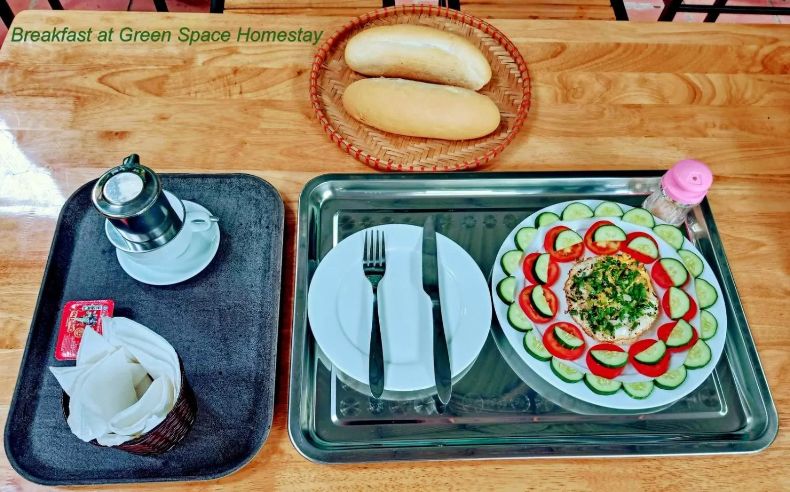 English/Irish breakfast, Food in Green Space Homestay