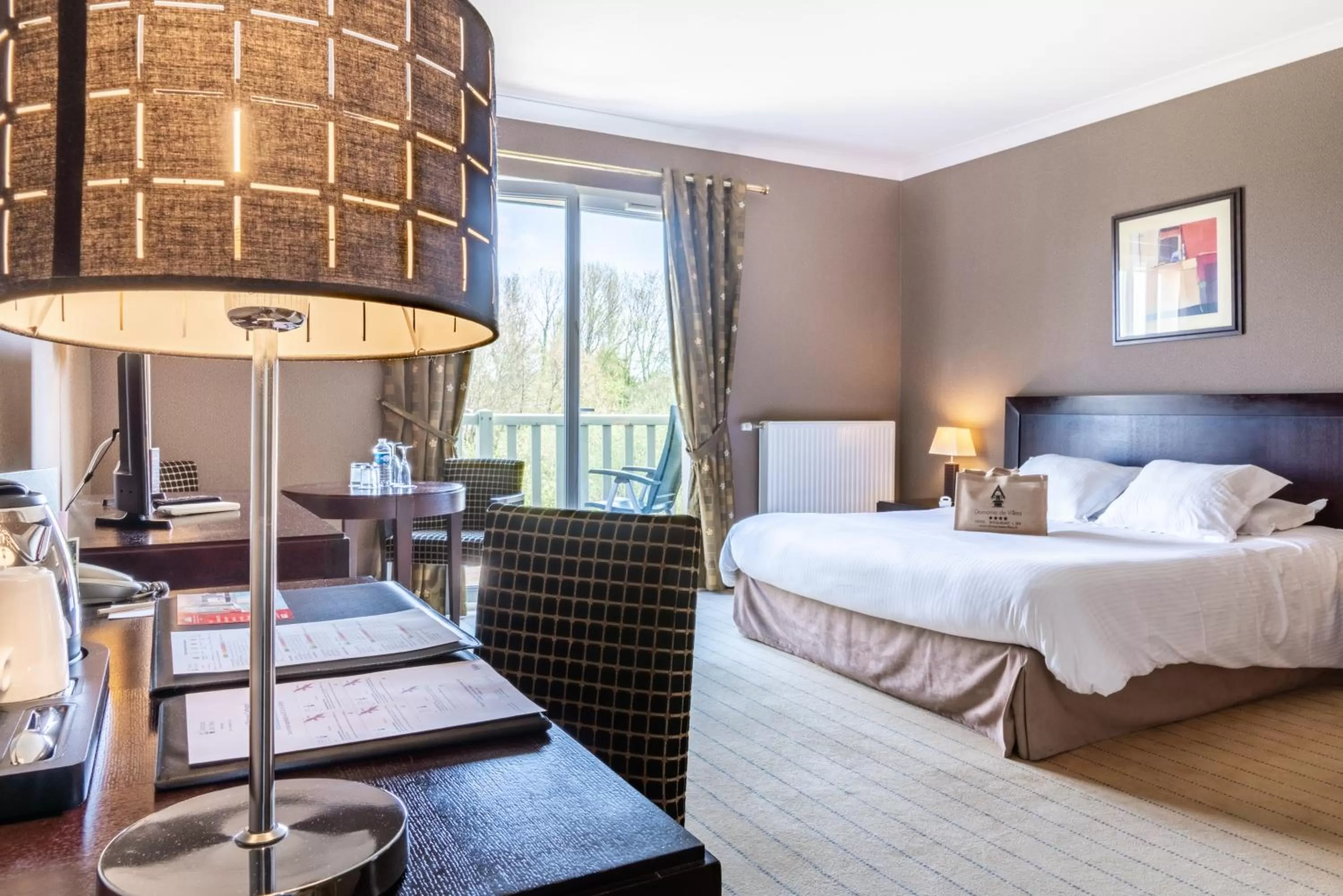 Bed in Domaine De Villers & Spa