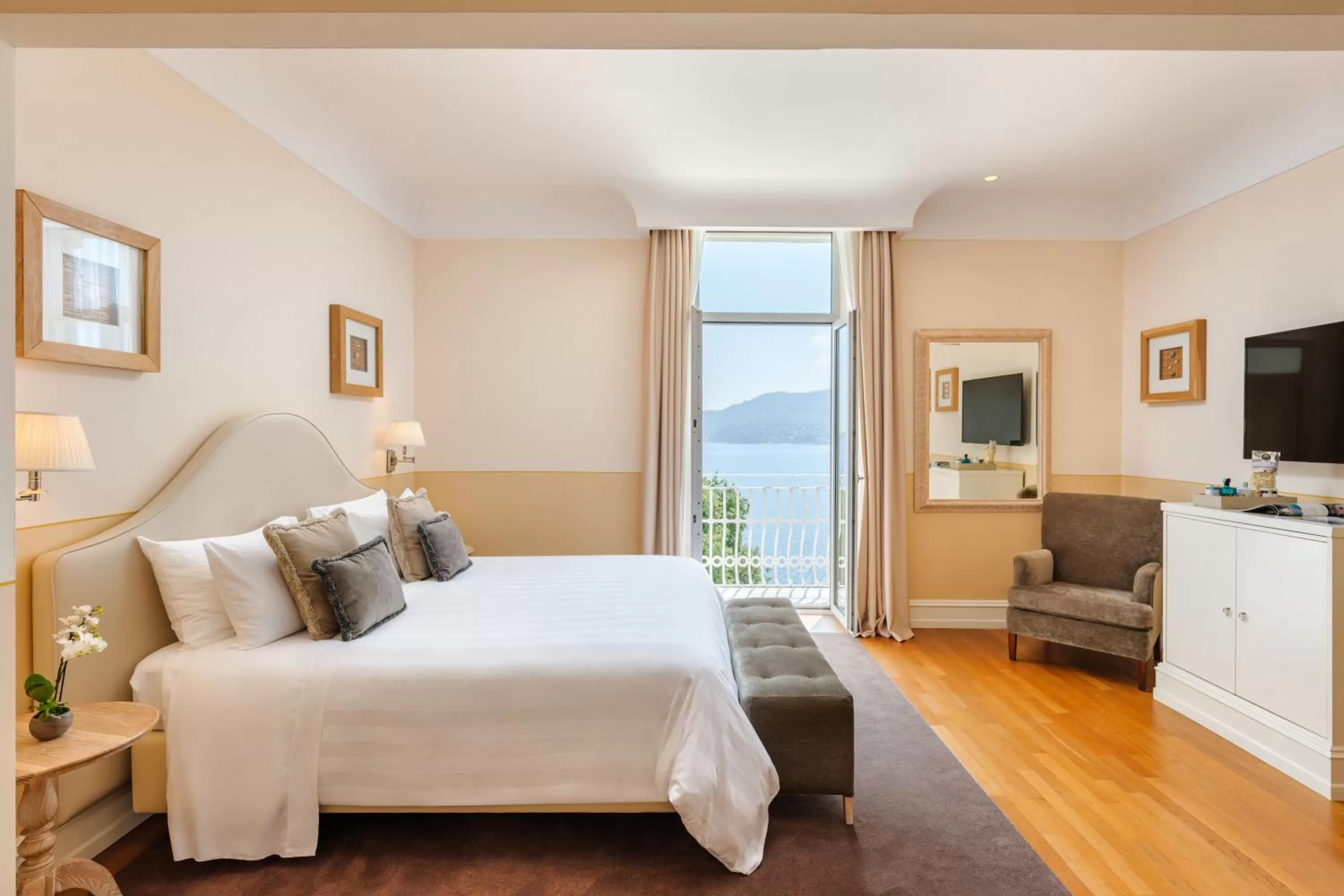 Bed in Grand Hotel Bristol Spa Resort, by R Collection Hotels