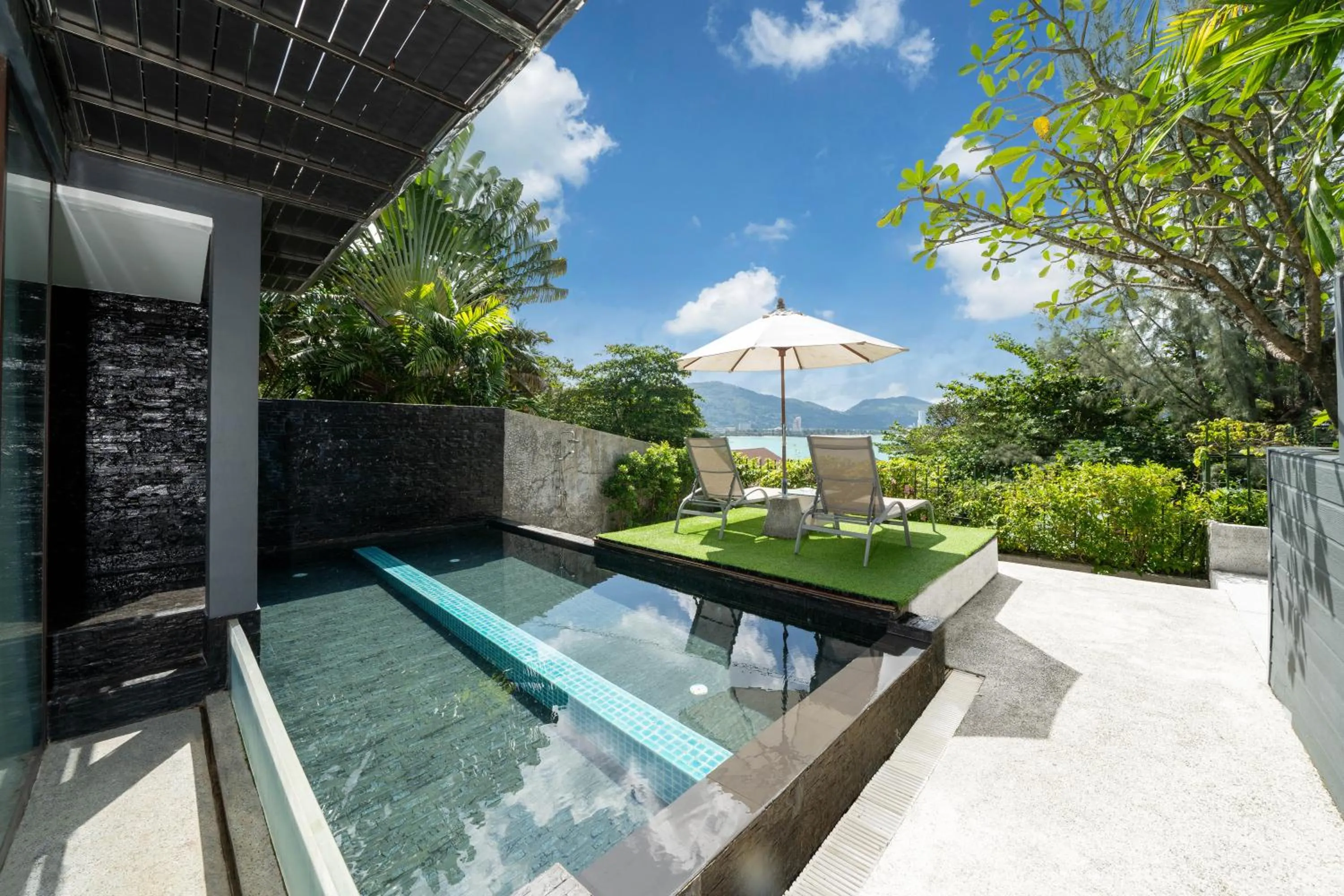 Garden view in IndoChine Resort and Villas