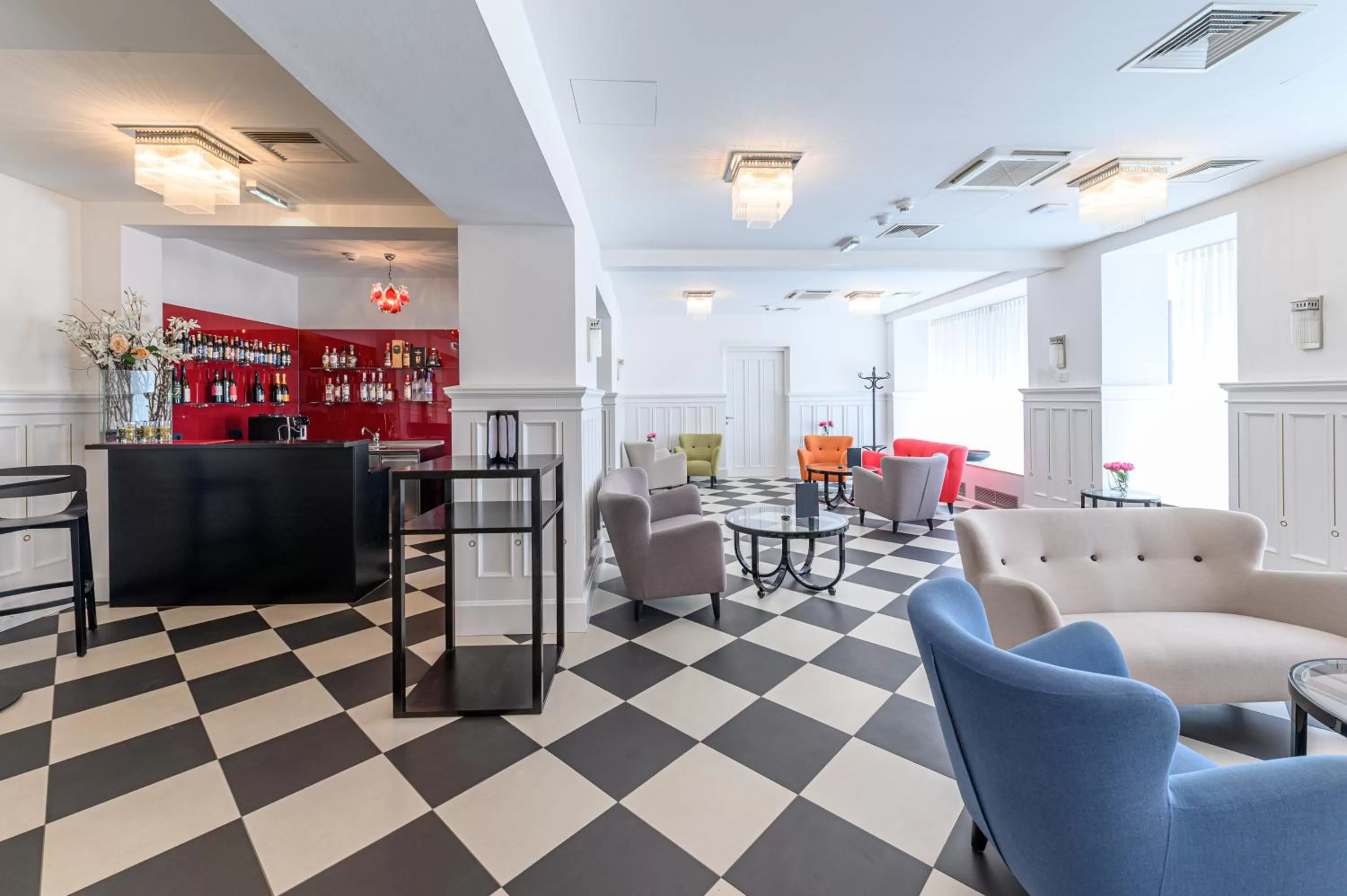 Lounge or bar in Hotel Caroline