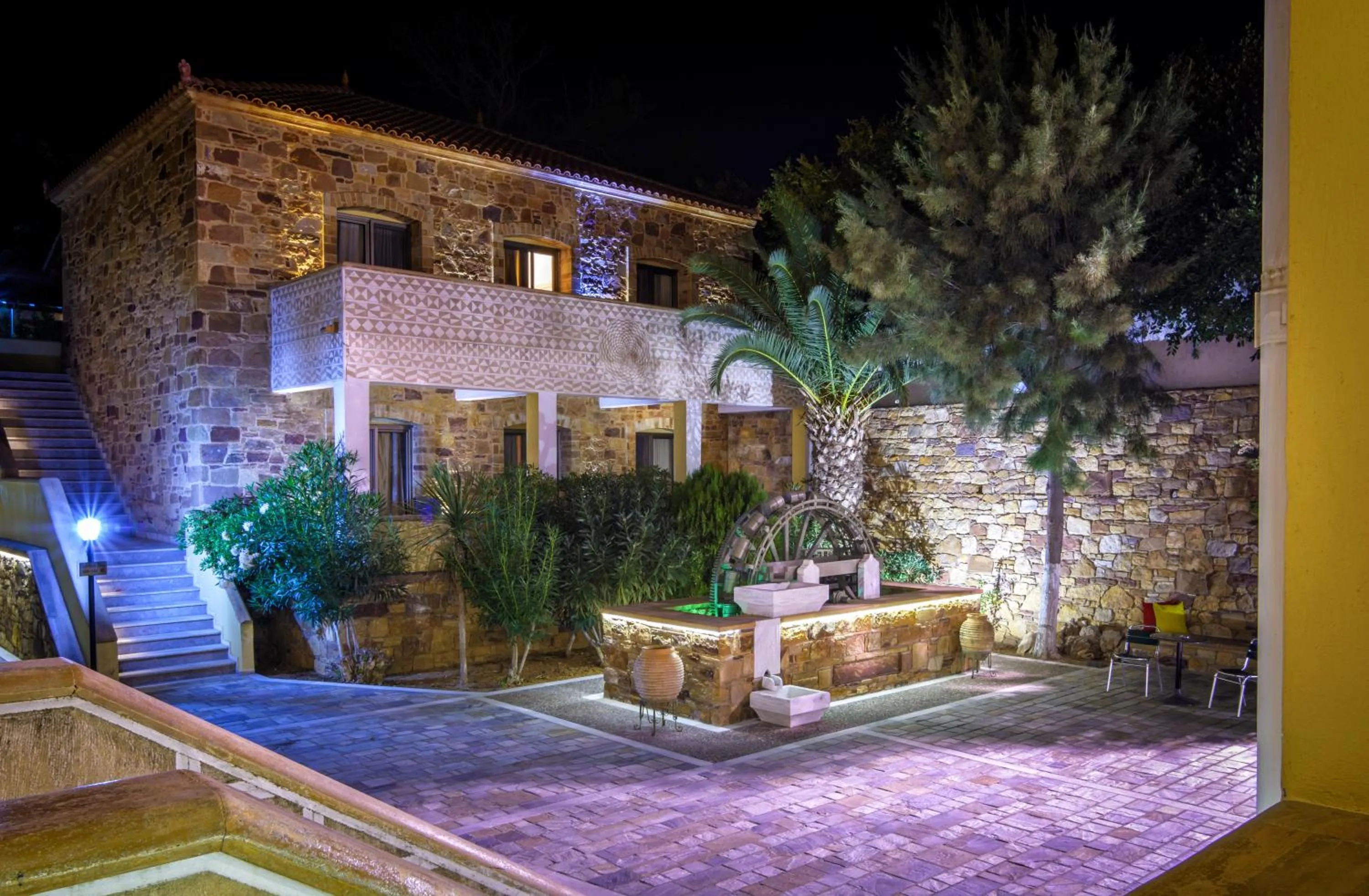 Property building in Grecian Castle Chios