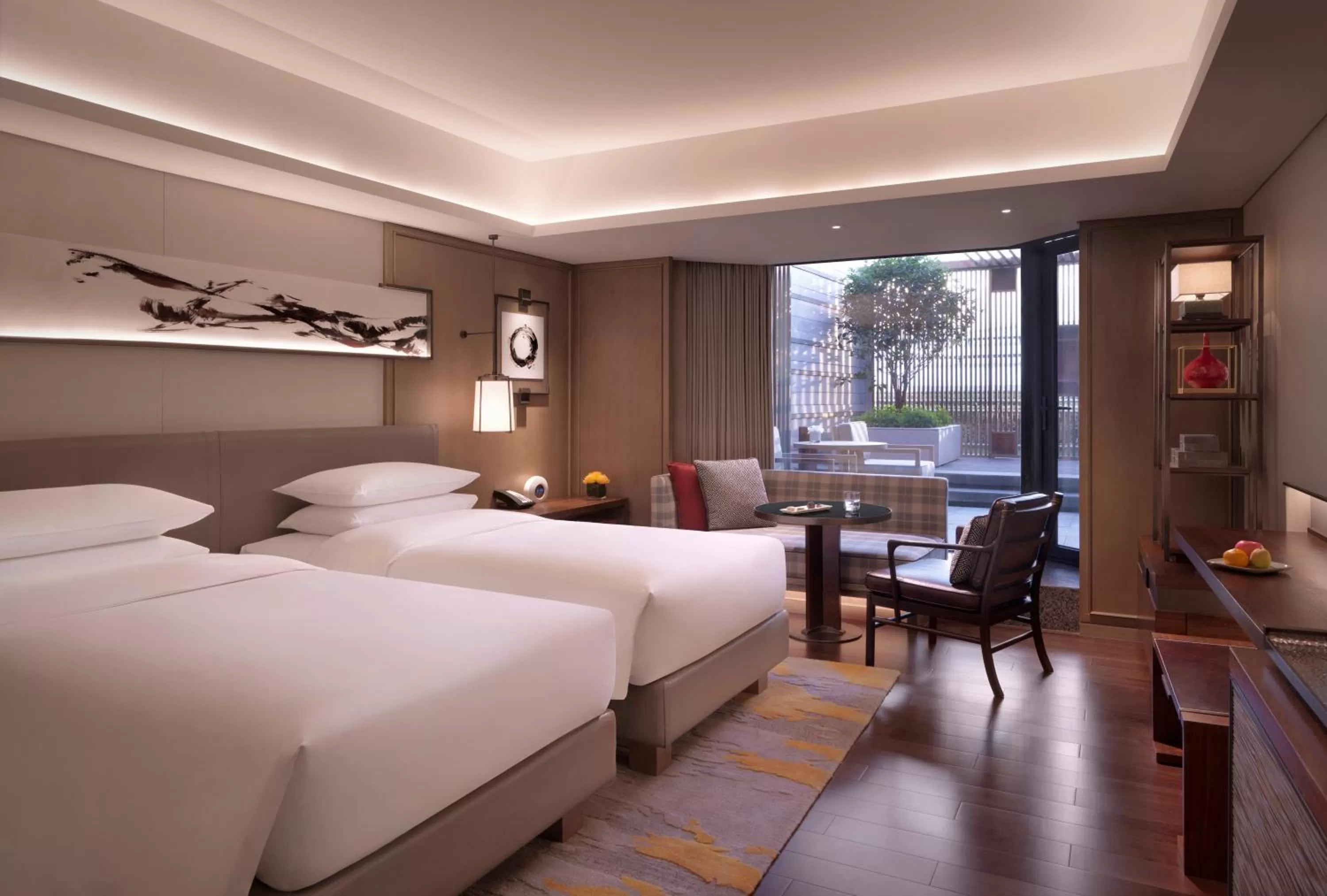 Bedroom, Bed in Grand Hyatt Hangzhou