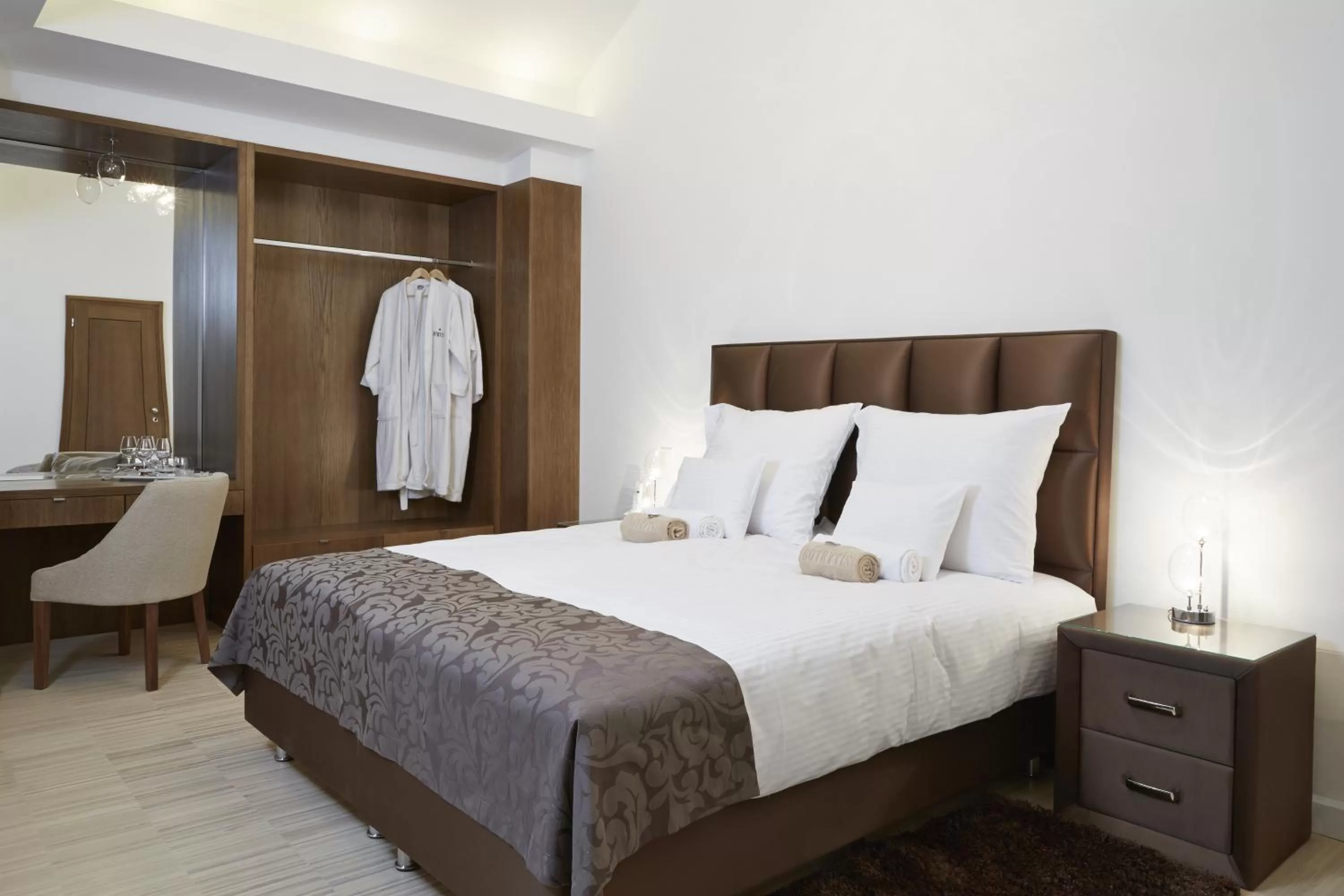 Bed in Botrytis Borhotel