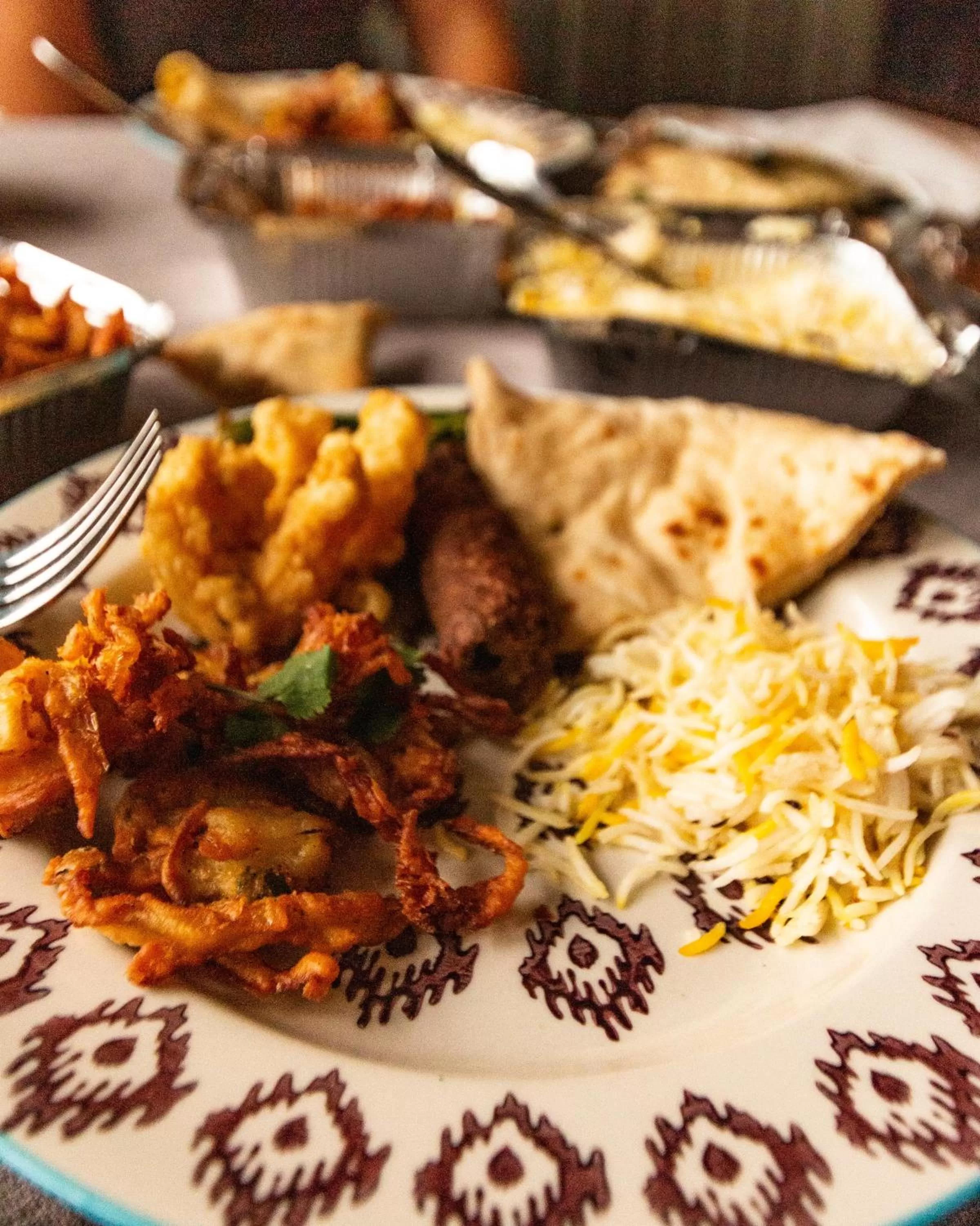 Food in The White Lion Hotel