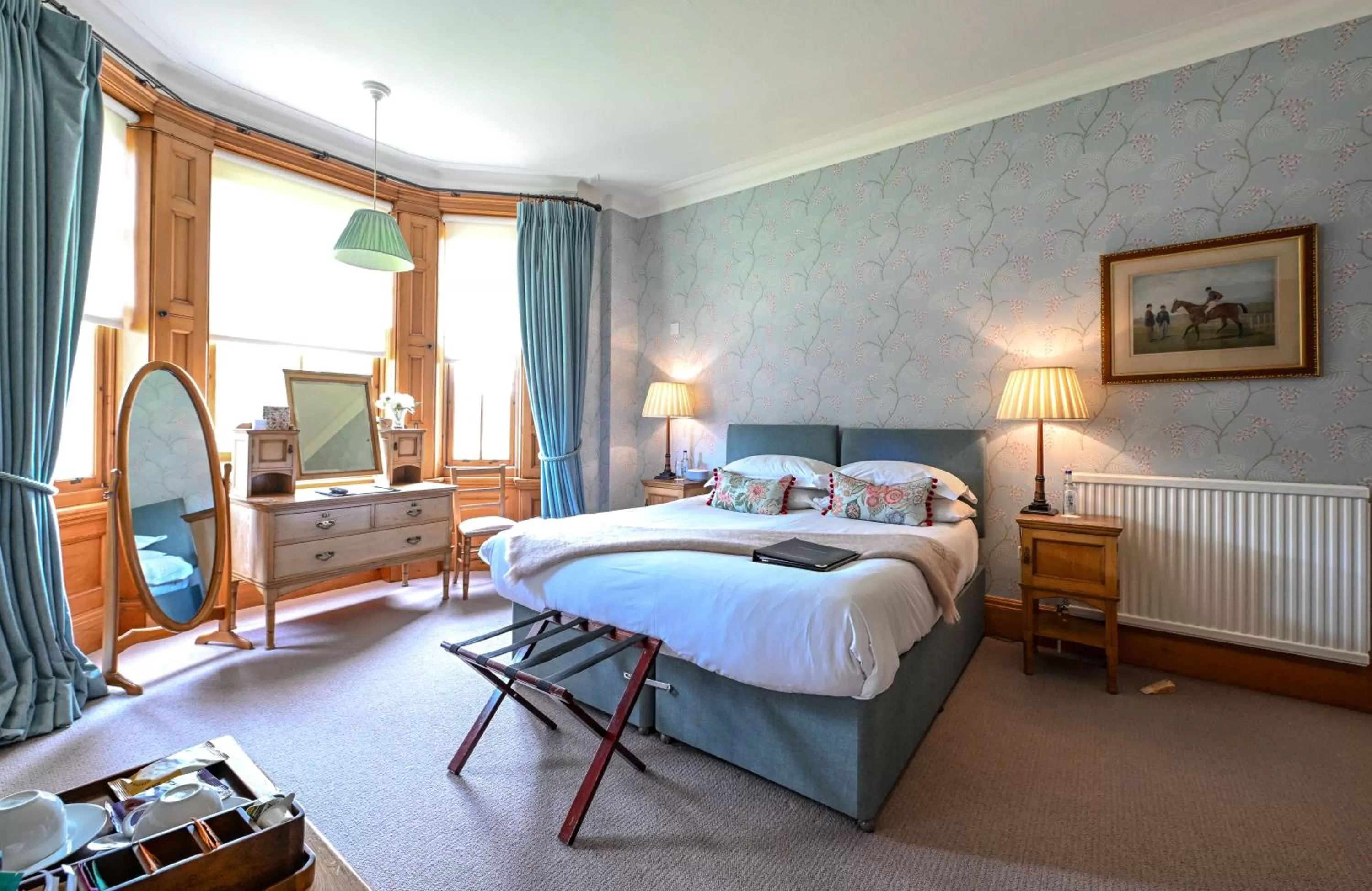 Bed in The Jockey Club Rooms