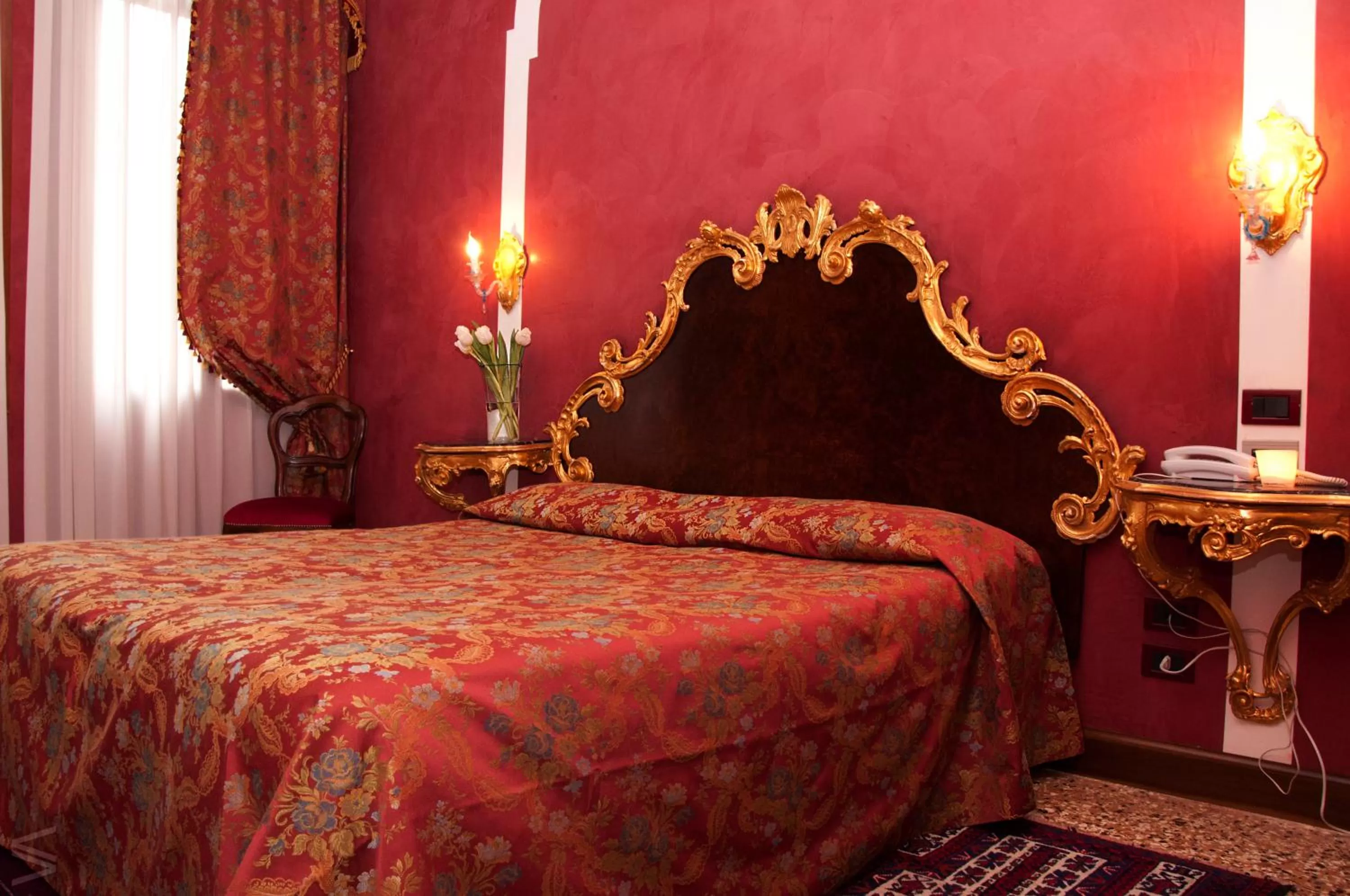 Bed in Residenza d'Epoca San Cassiano
