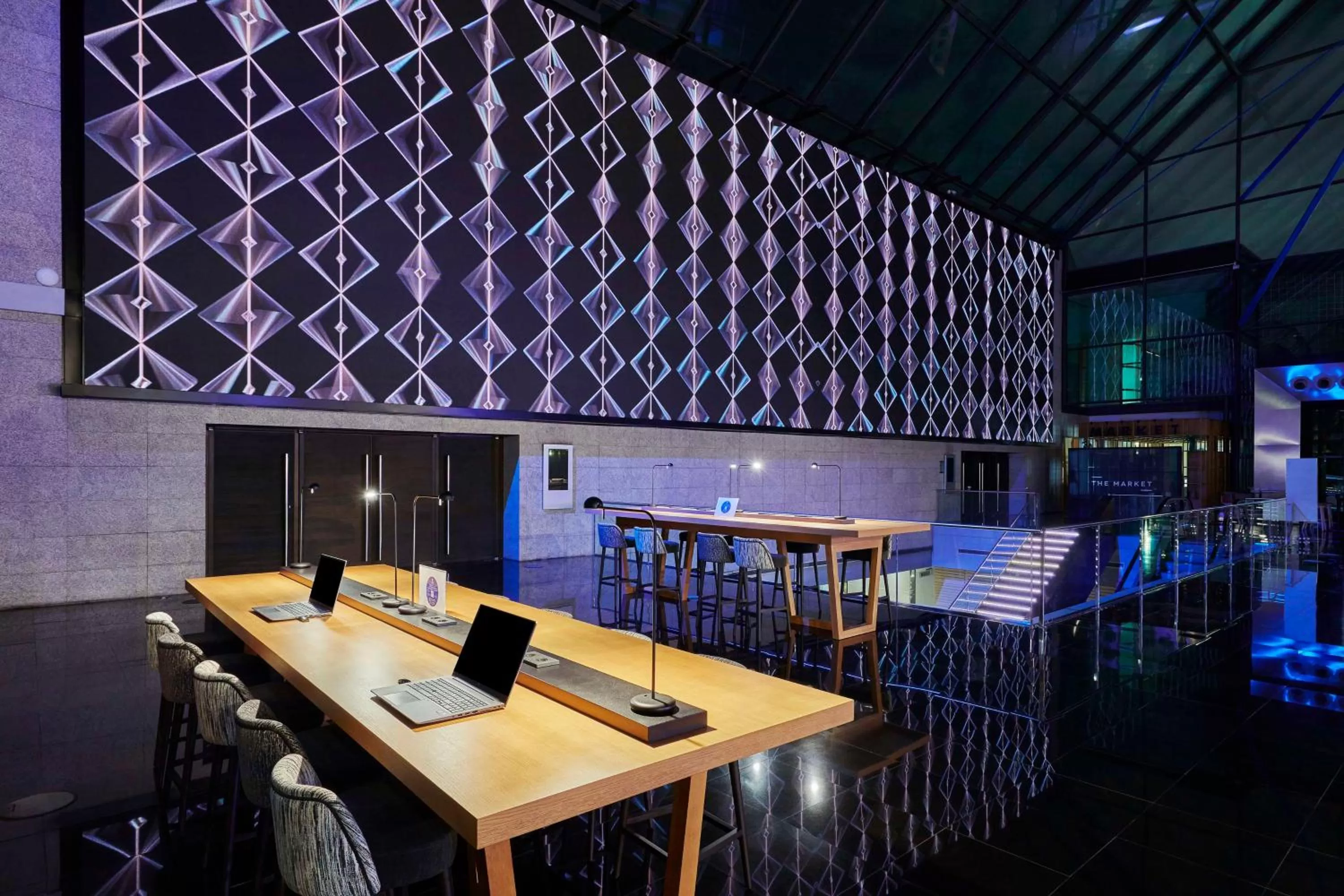 Lobby or reception in Hyatt Regency Barcelona Tower