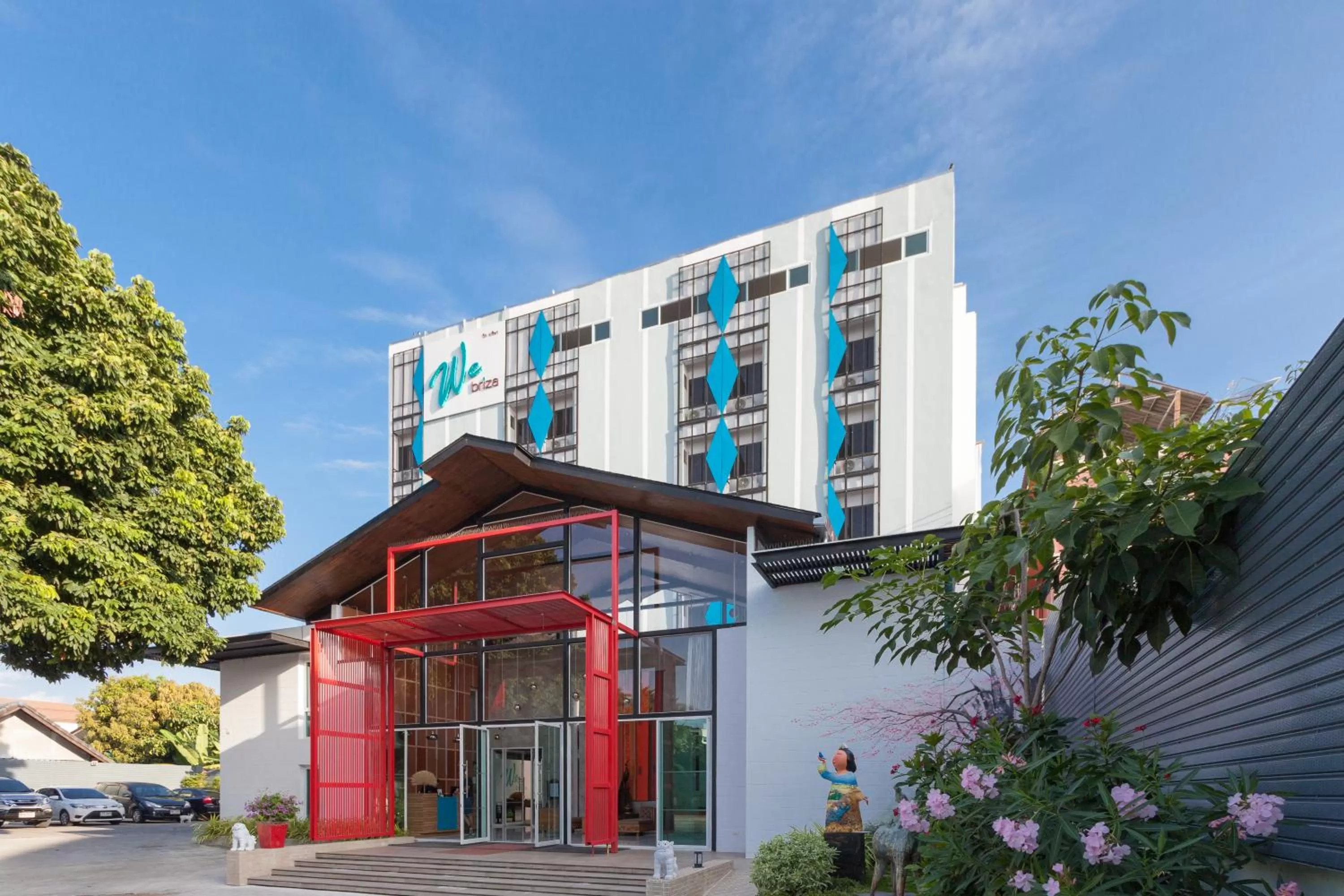 Property building in We Briza Hotel Chiangmai