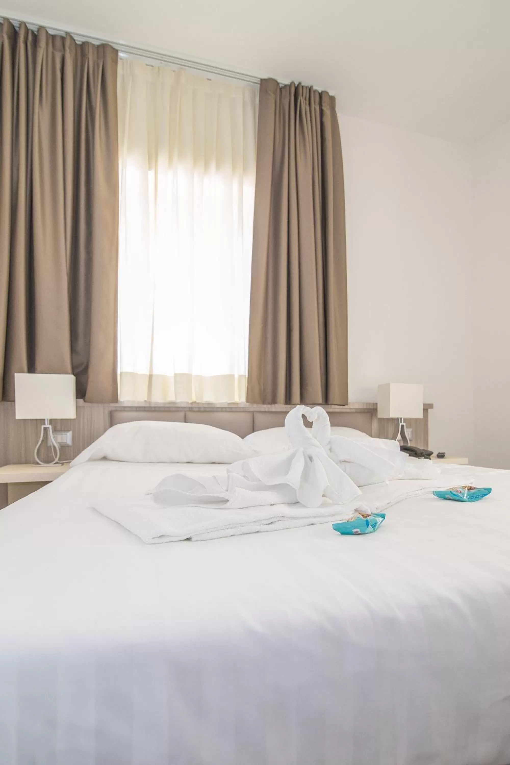 Bed in Vatican Relais Rome Suite