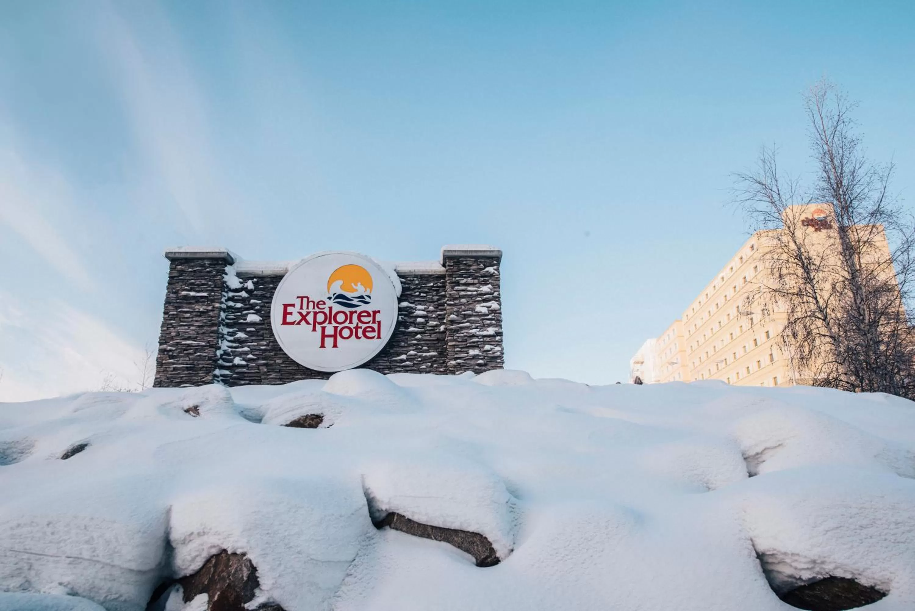 Property logo or sign in The Explorer Hotel