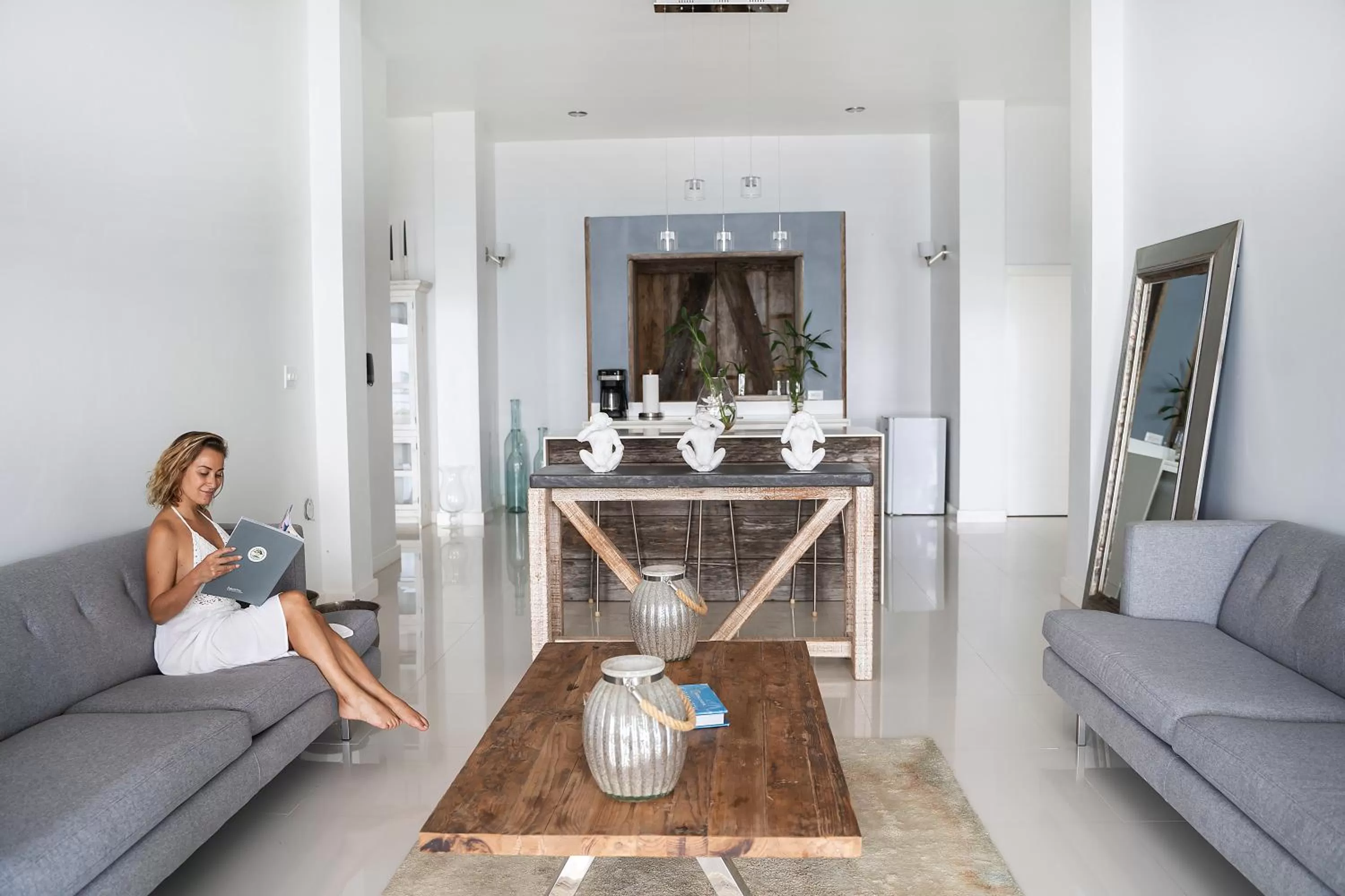 Living room in The Ellysian Boutique Hotel