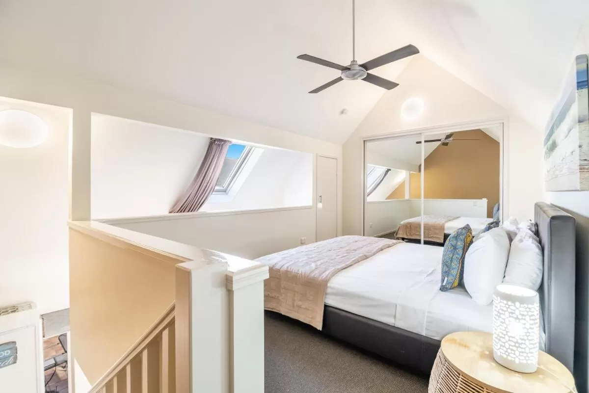 Bed in Byron Central Apartments