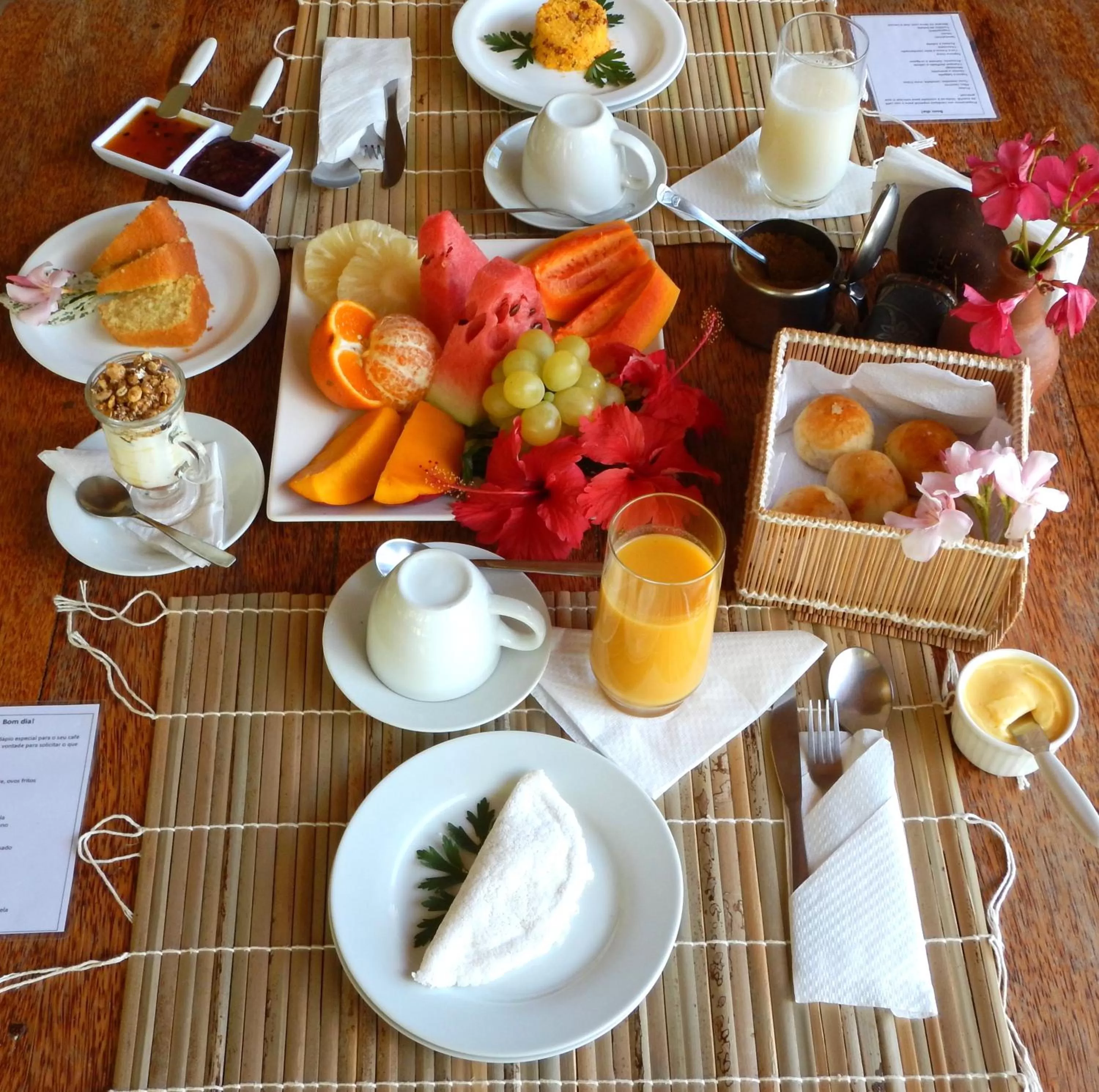 Breakfast in Pousada do Sonho