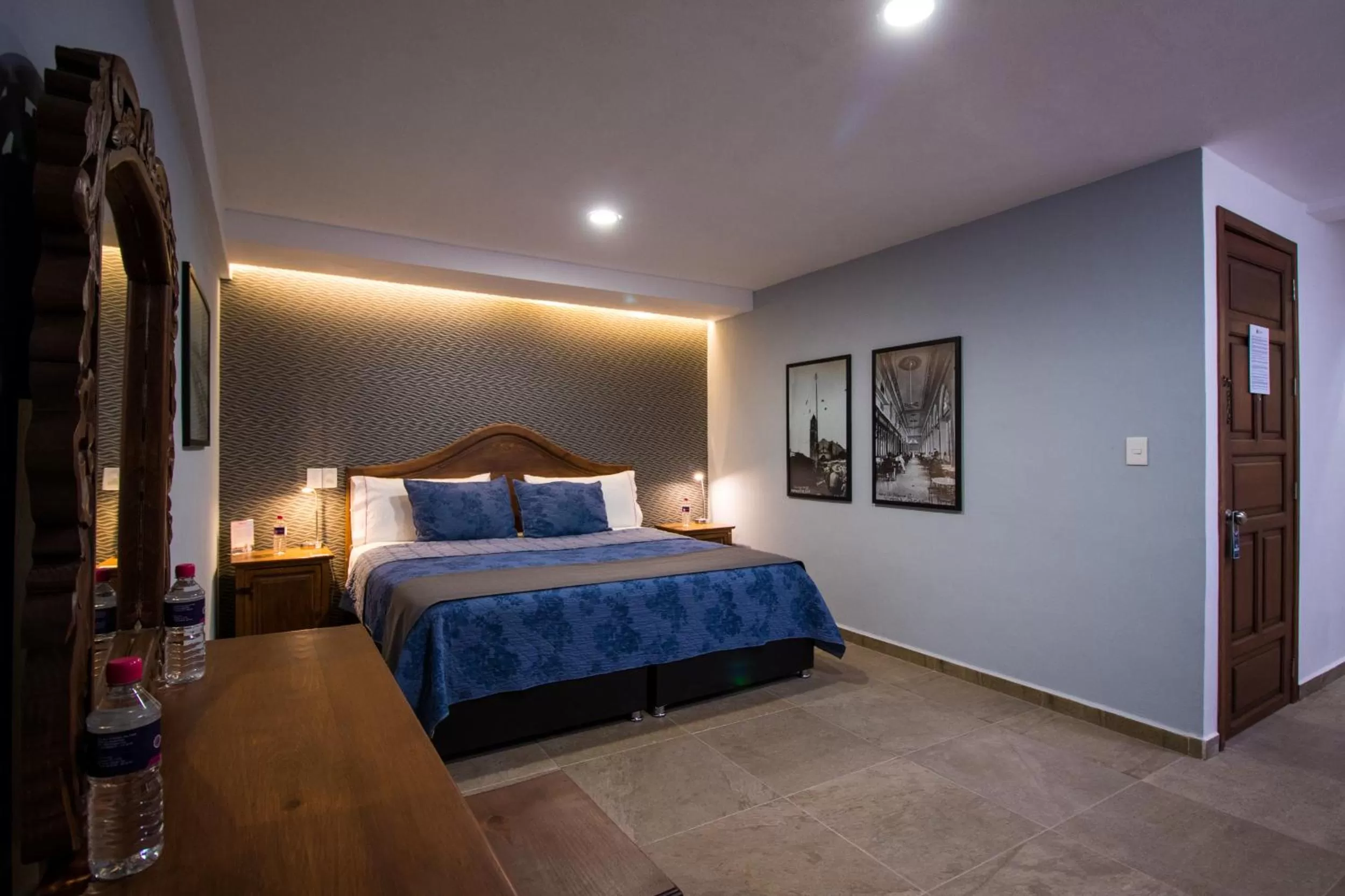 Bed in Hotel Santa Rosa