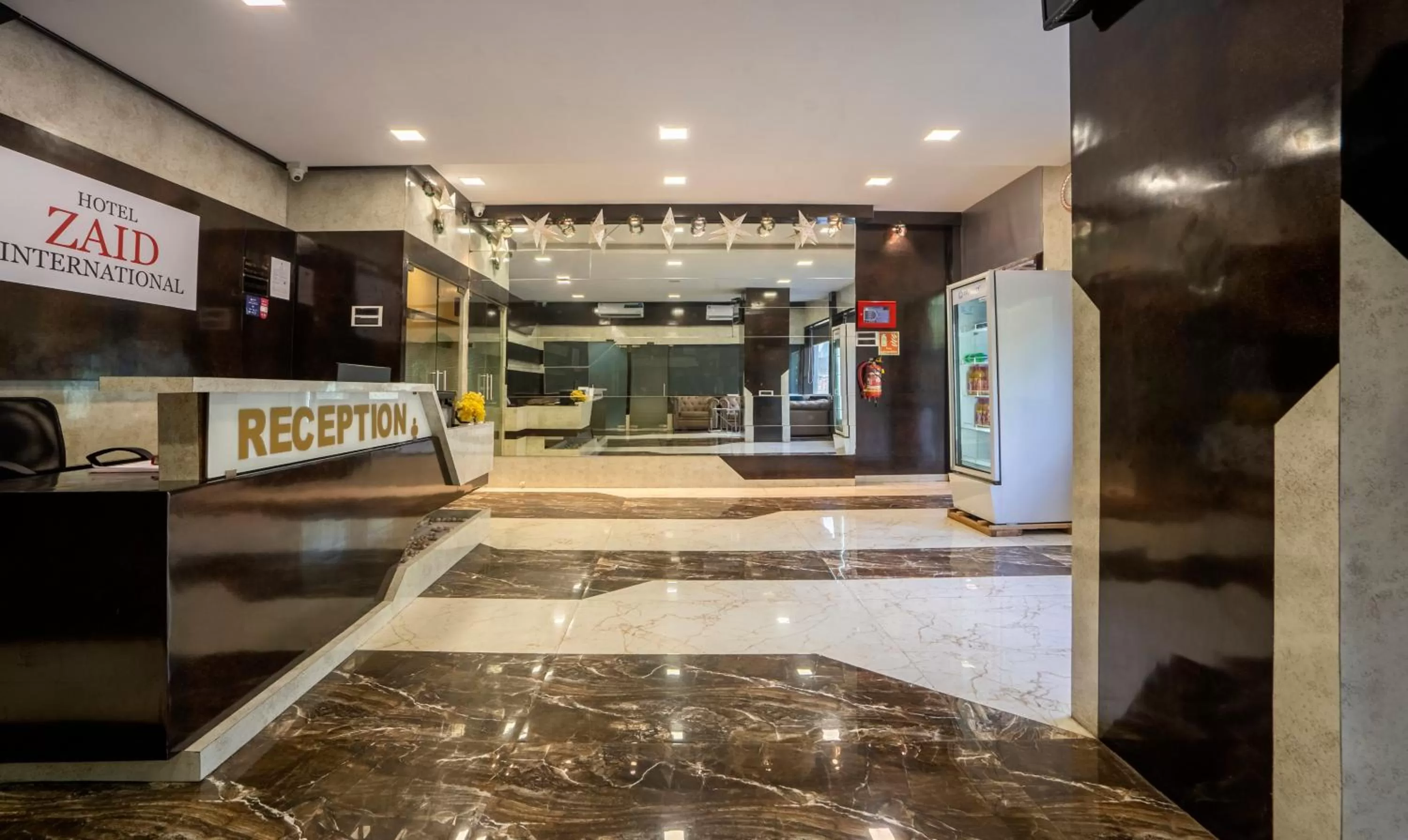 Lobby or reception in Treebo Zaid International Powai