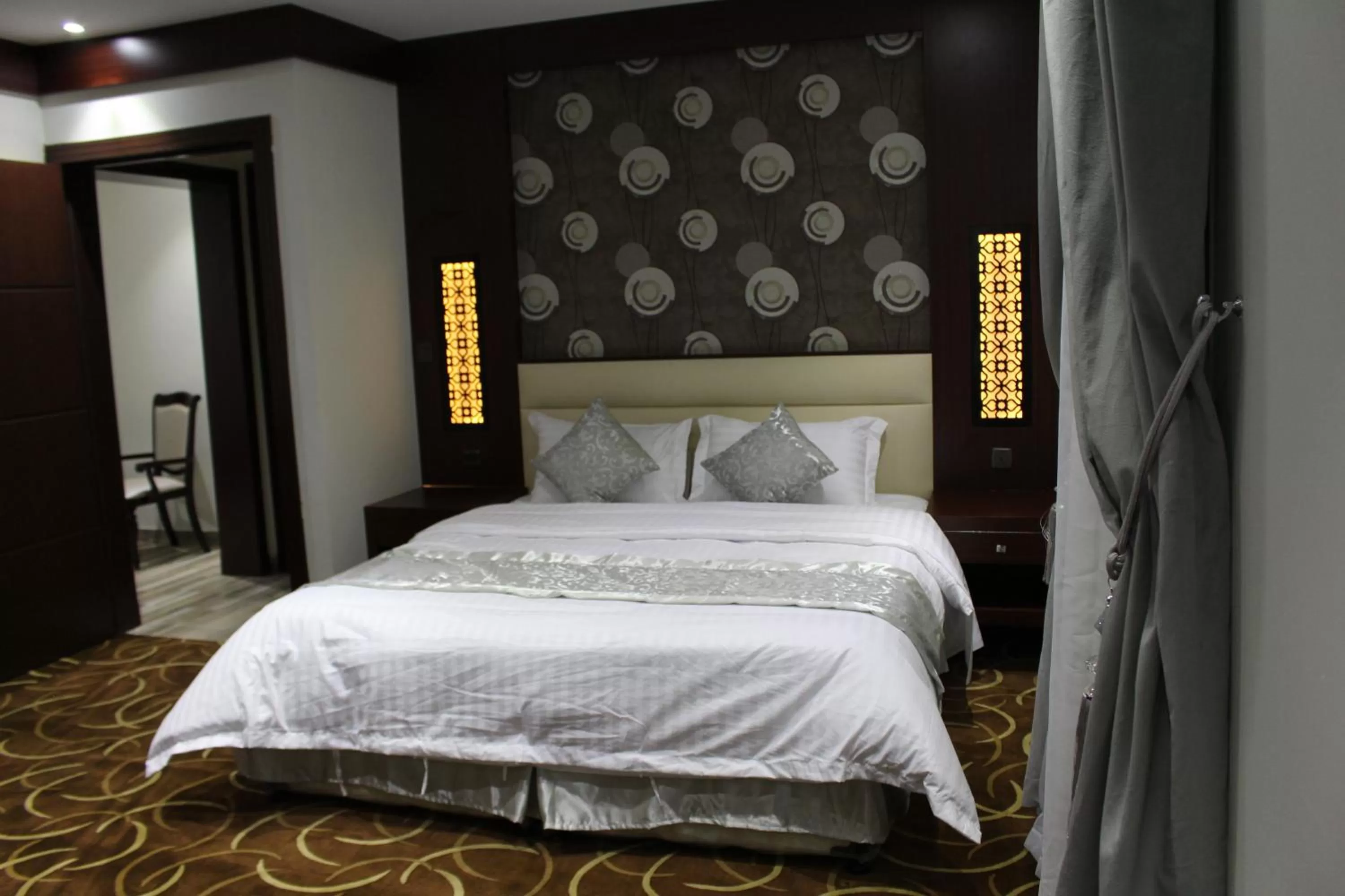 Bed in Sama Hotel