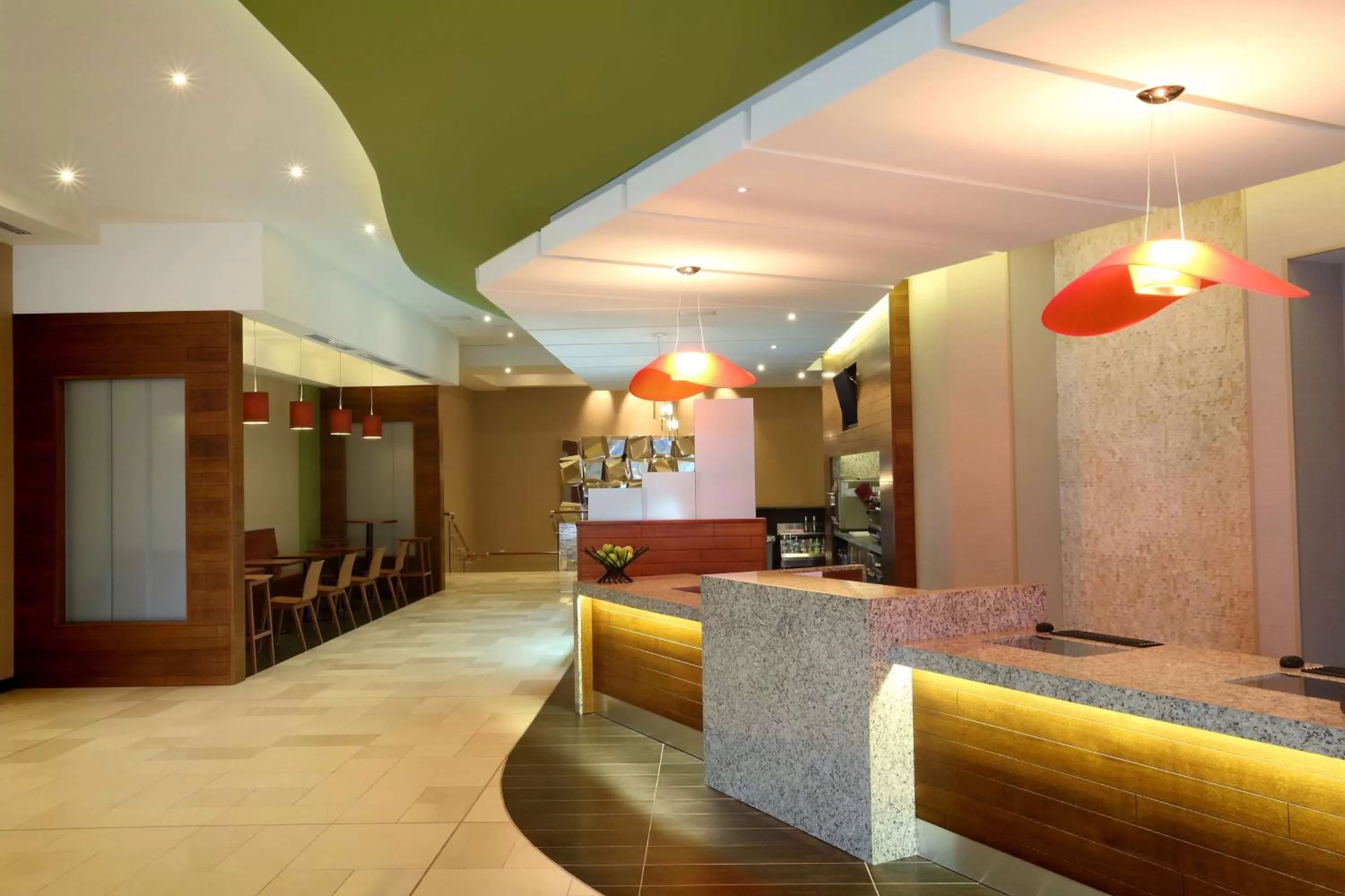 Lobby or reception in MARINN PLACE Financial District