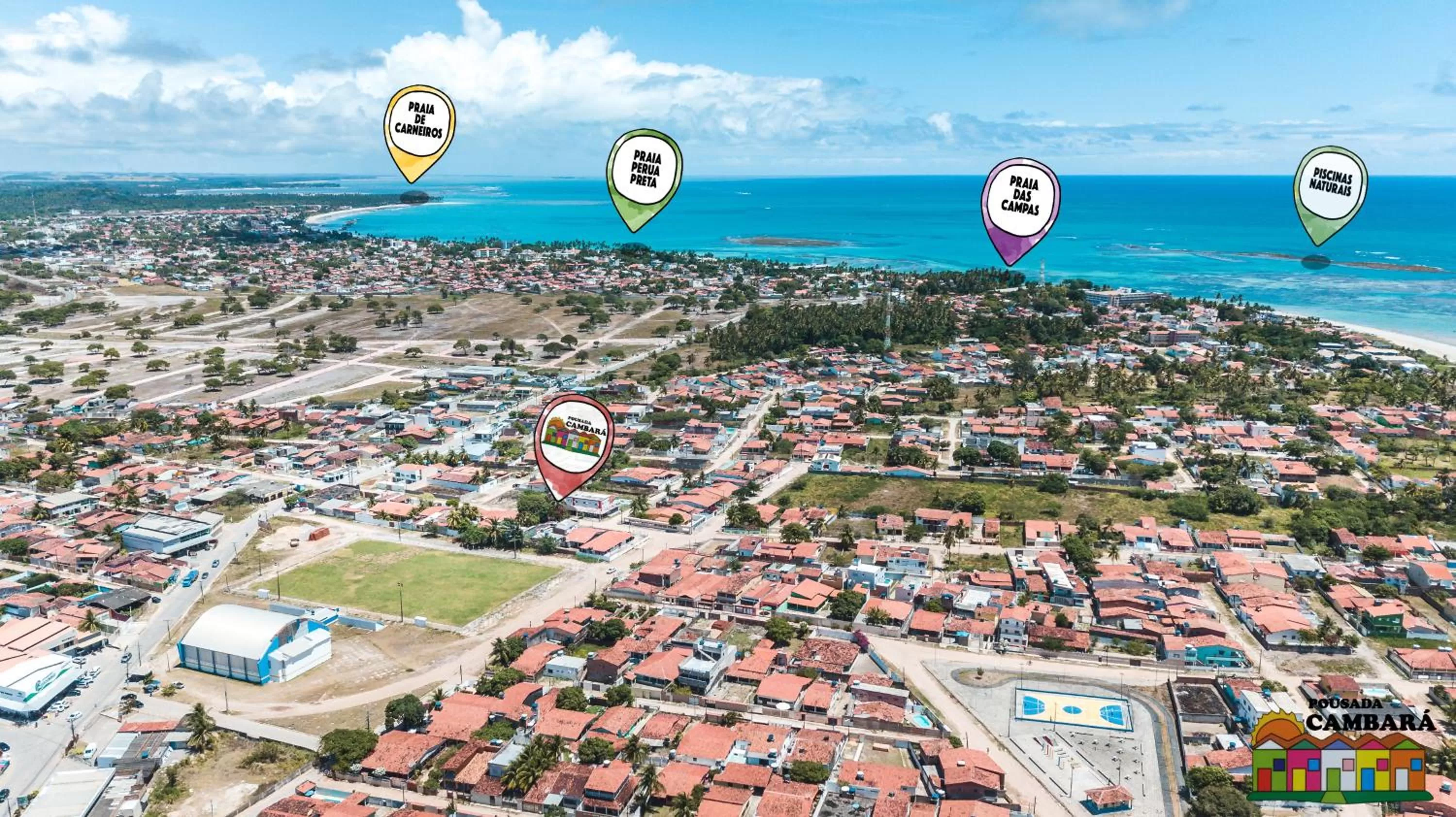 Nearby landmark in Pousada Cambará