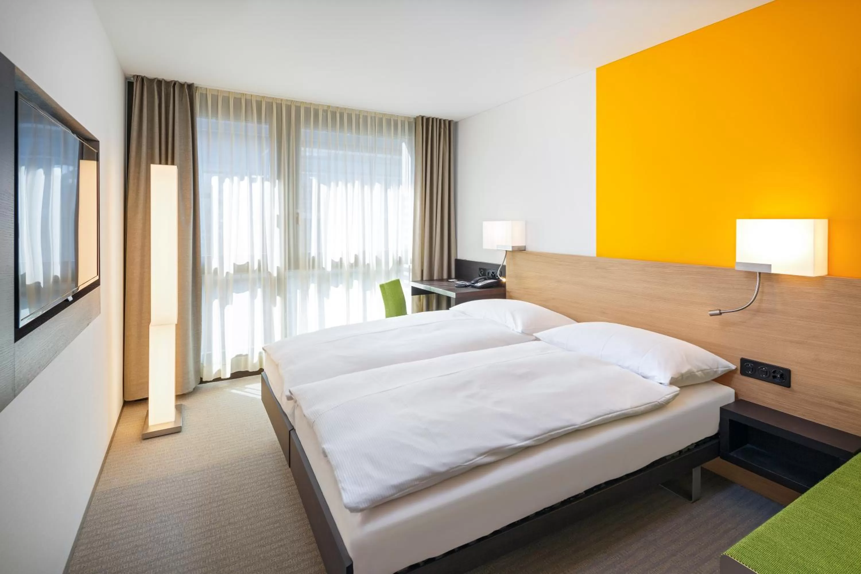 Bedroom, Bed in Züri by Fassbind