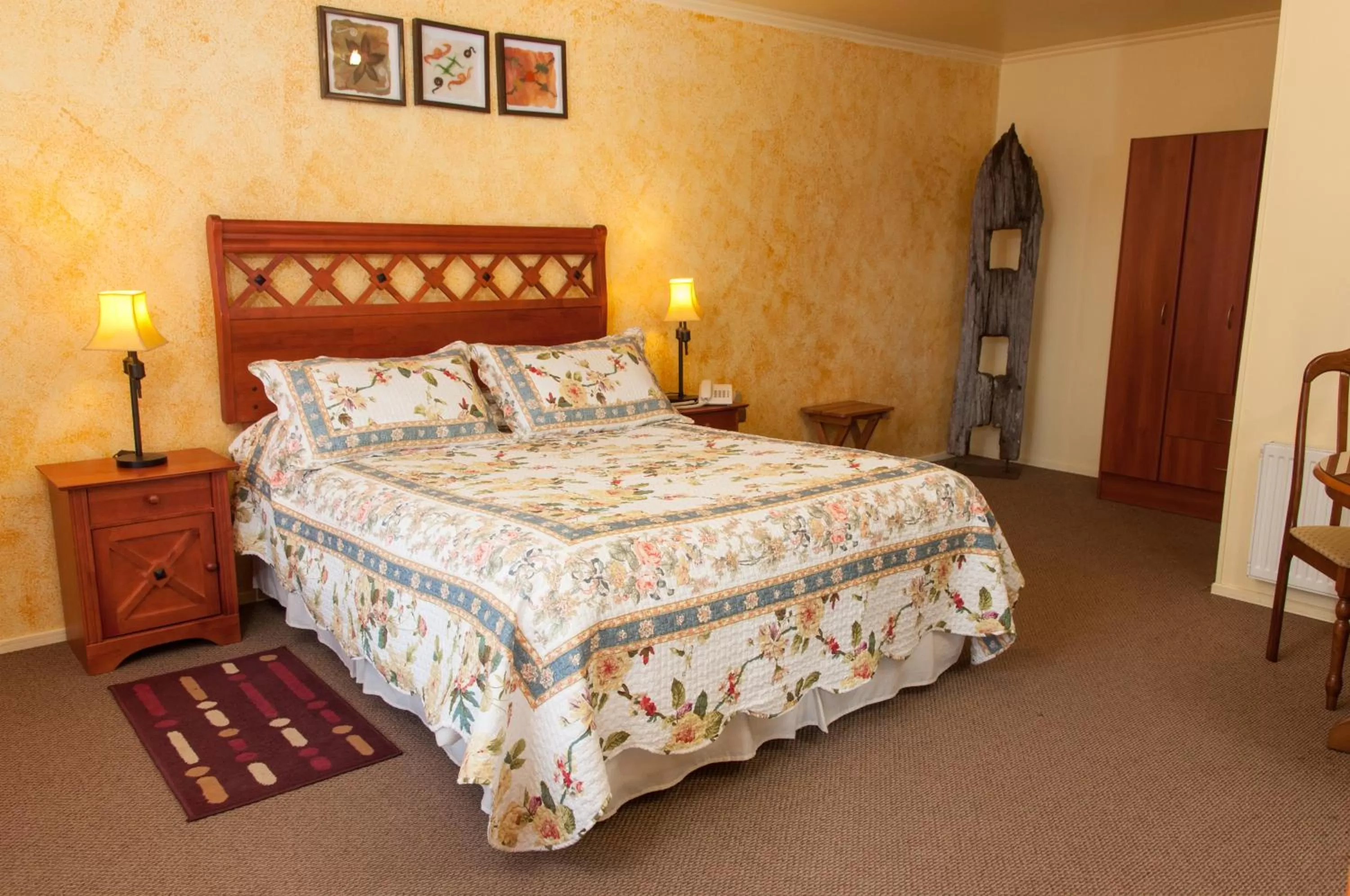 Bedroom, Bed in Apart Hotel Blumenau