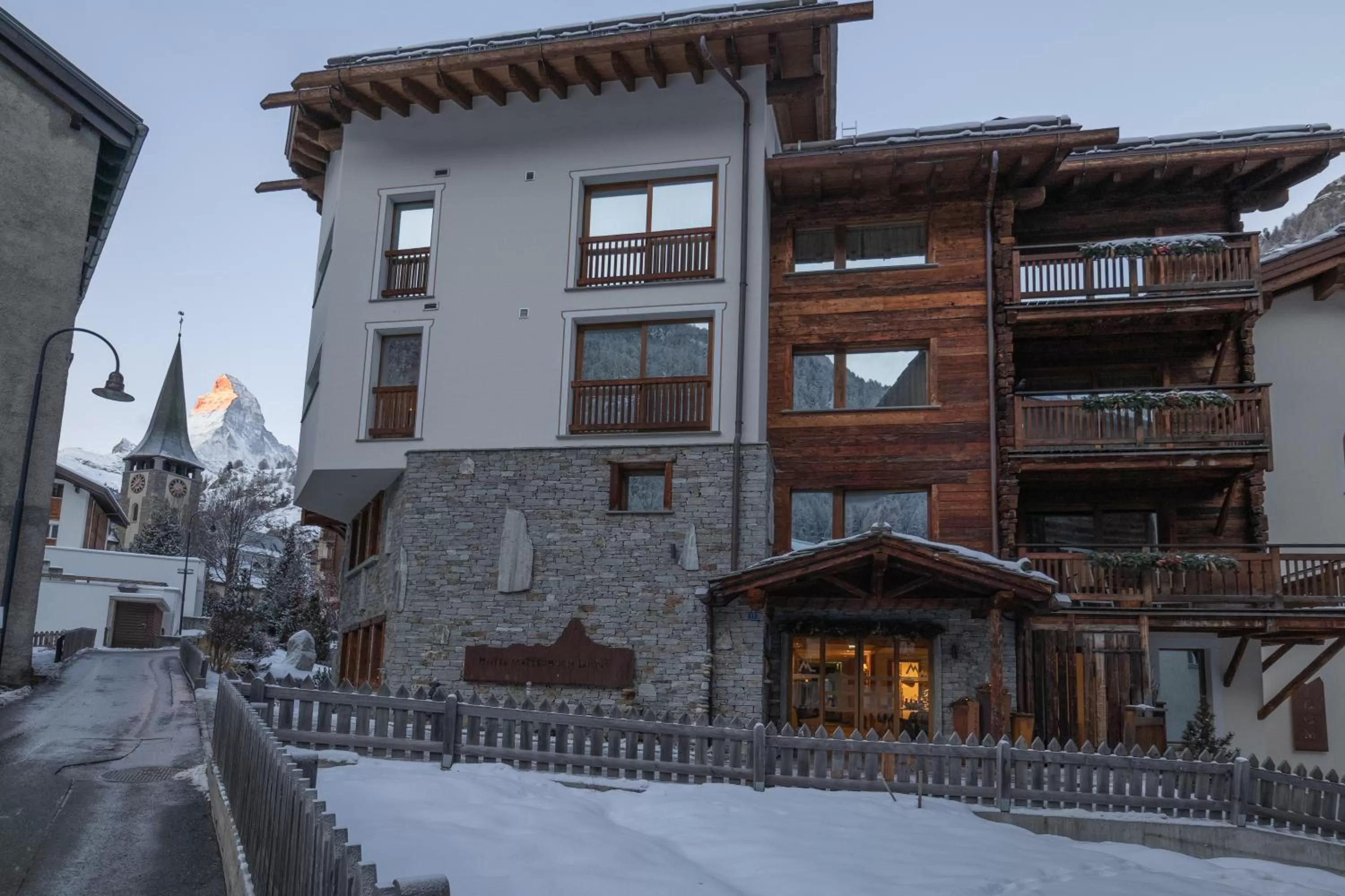 Property building in Matterhorn Lodge Boutique Hotel & Apartments