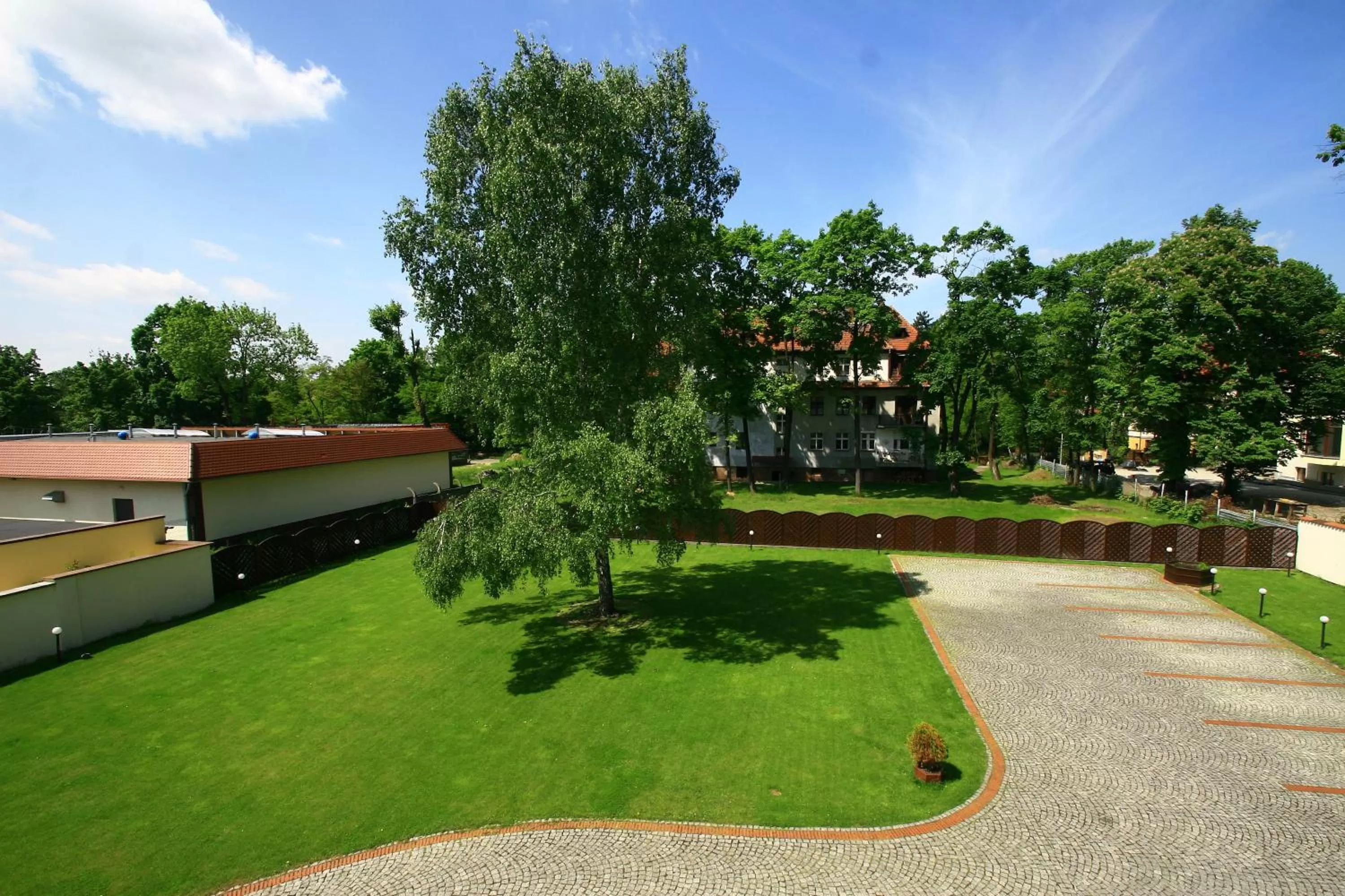 Garden in Hotel Pałacyk