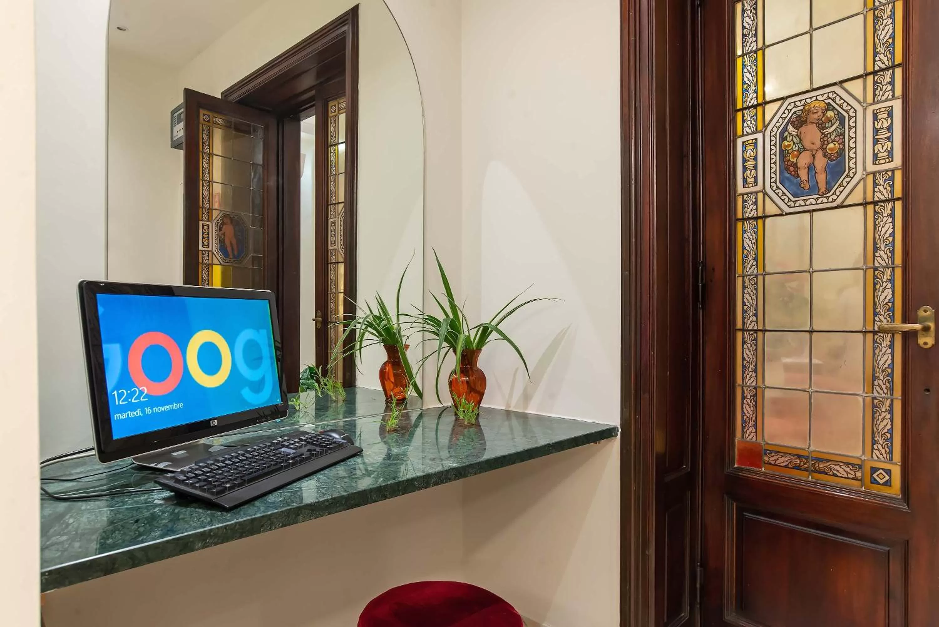 Lobby or reception in Hotel Accademia