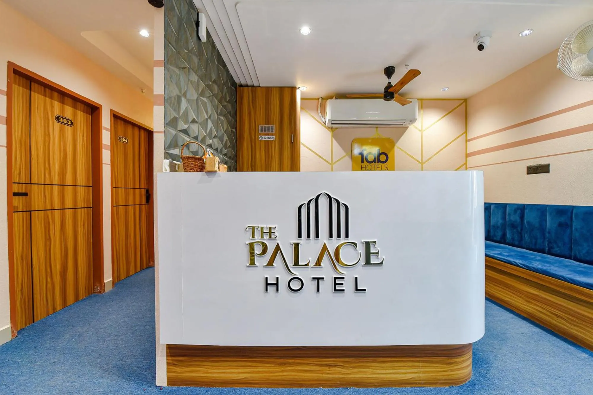 Lobby or reception in FabHotel The Palace