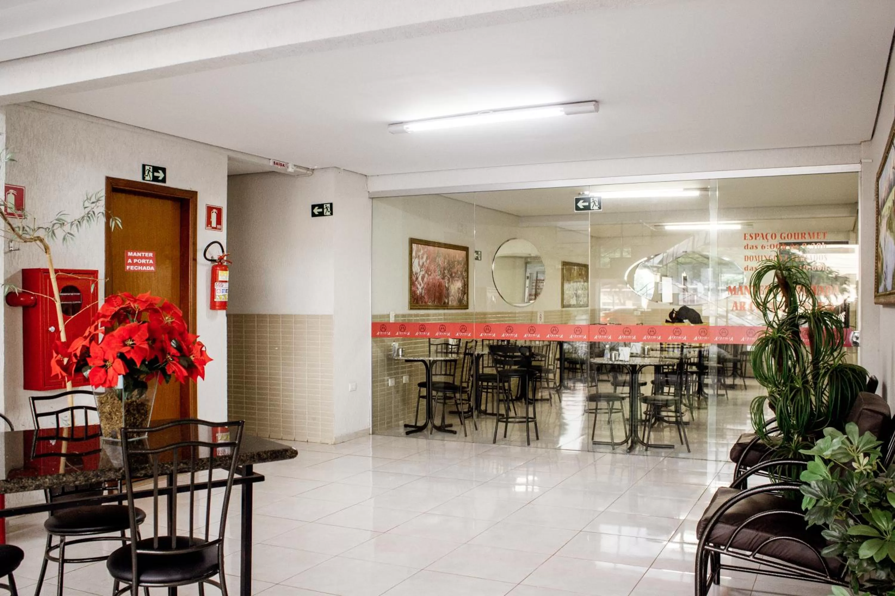Lobby or reception, Restaurant/Places to Eat in Alkimia Hotel