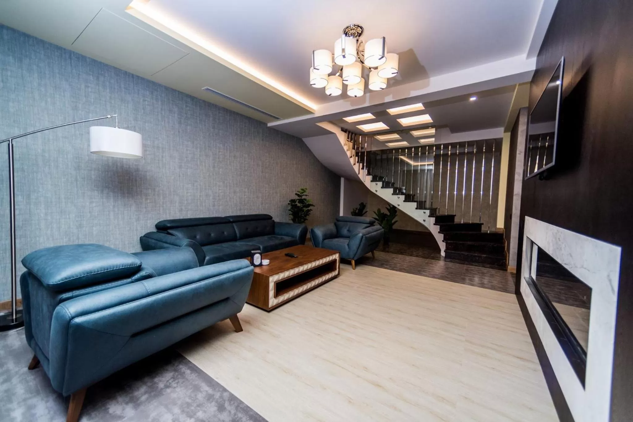 Family in Aghababyan's Hotel