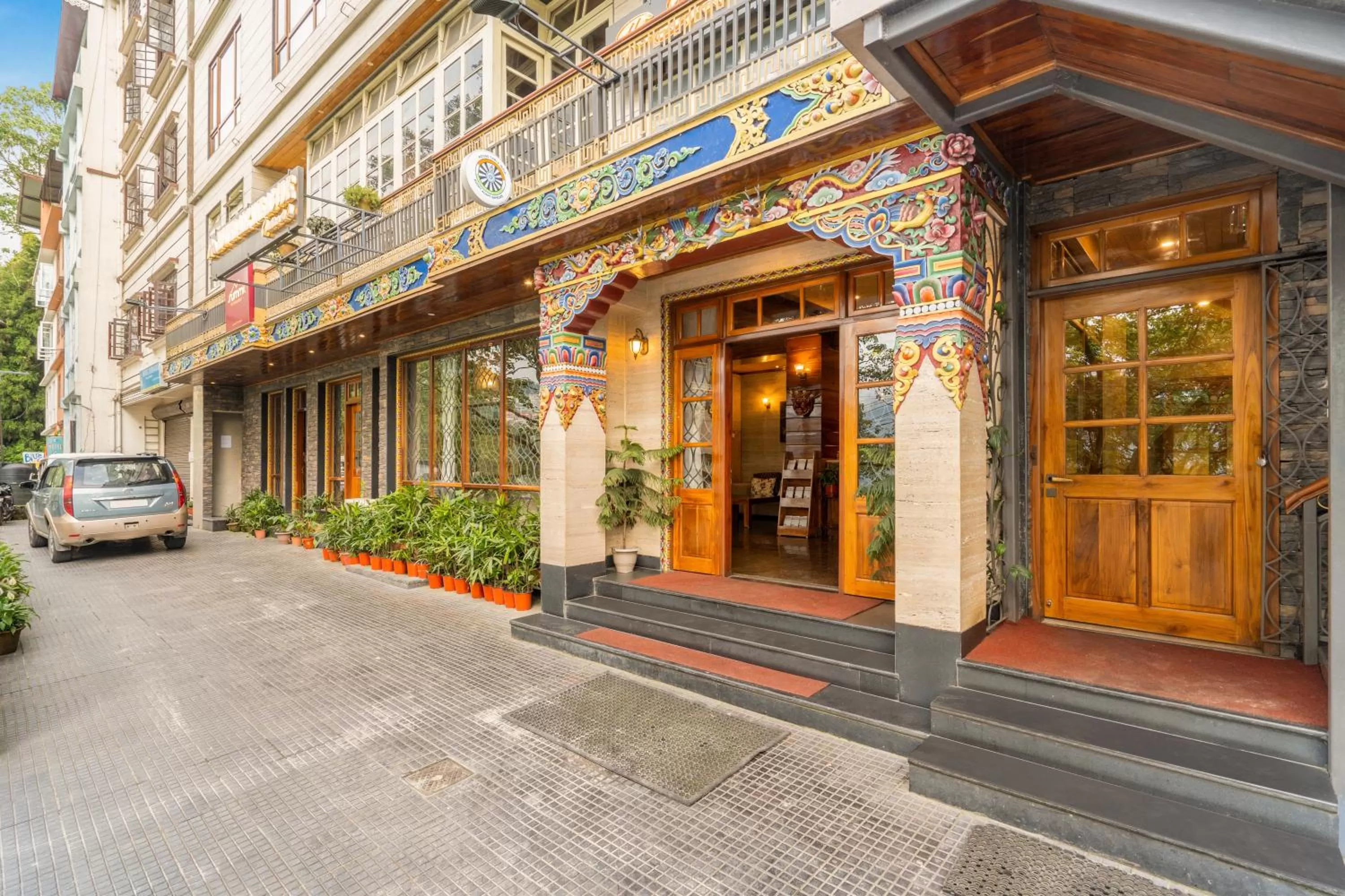 Property building in Summit Alpine Abode Hotel