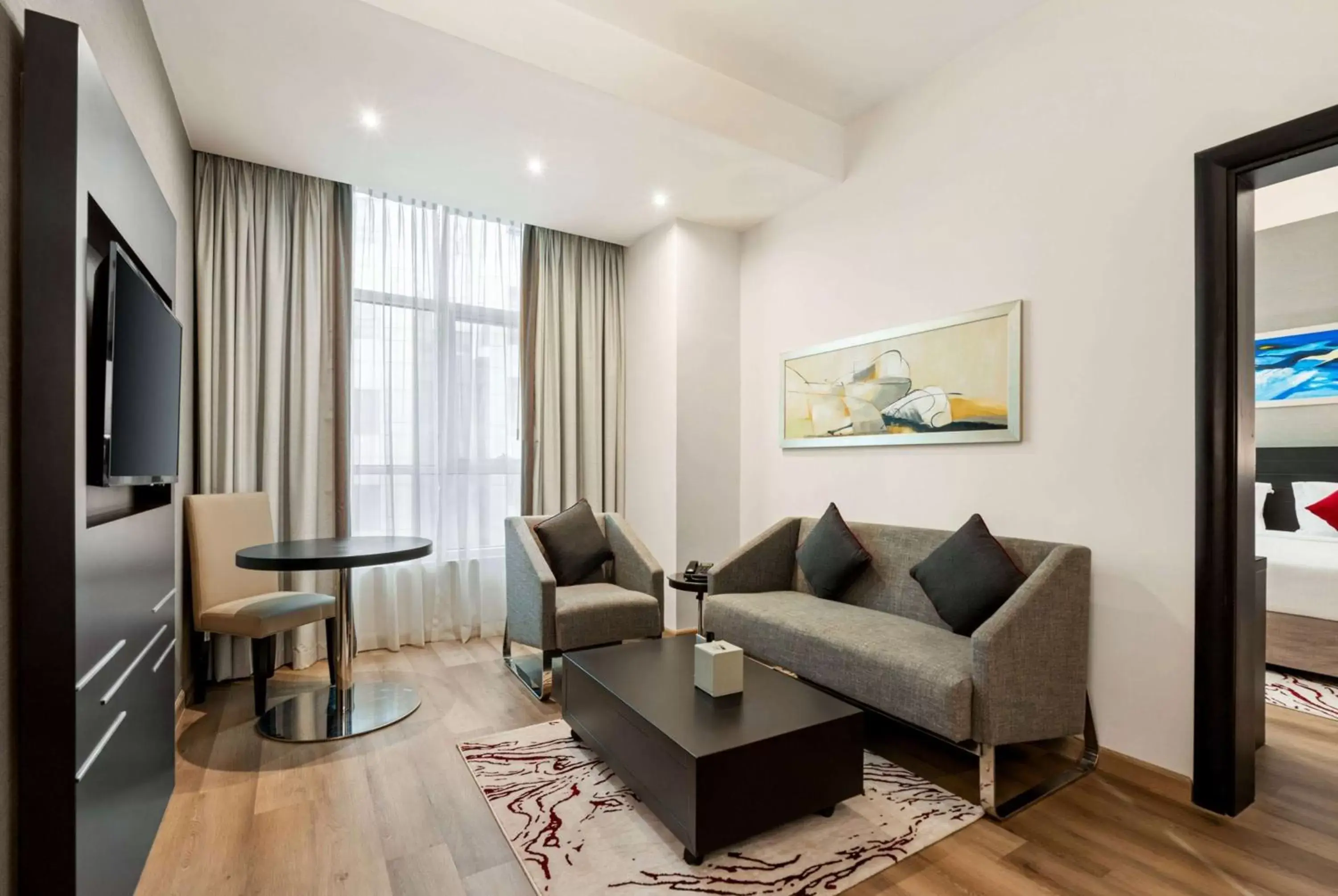 Junior King Suite - Non-Smoking in Ramada by Wyndham Dubai Barsha Heights Junior King Suite - Non-Smoking in Ramada by Wyndham Dubai Barsha Heights