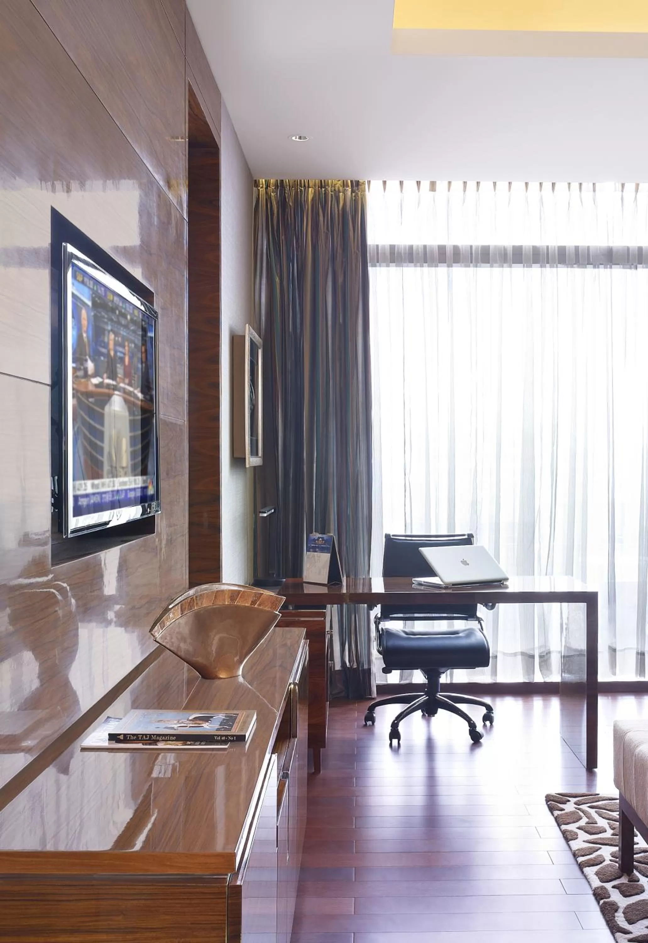 Seating area in Taj City Centre Gurugram