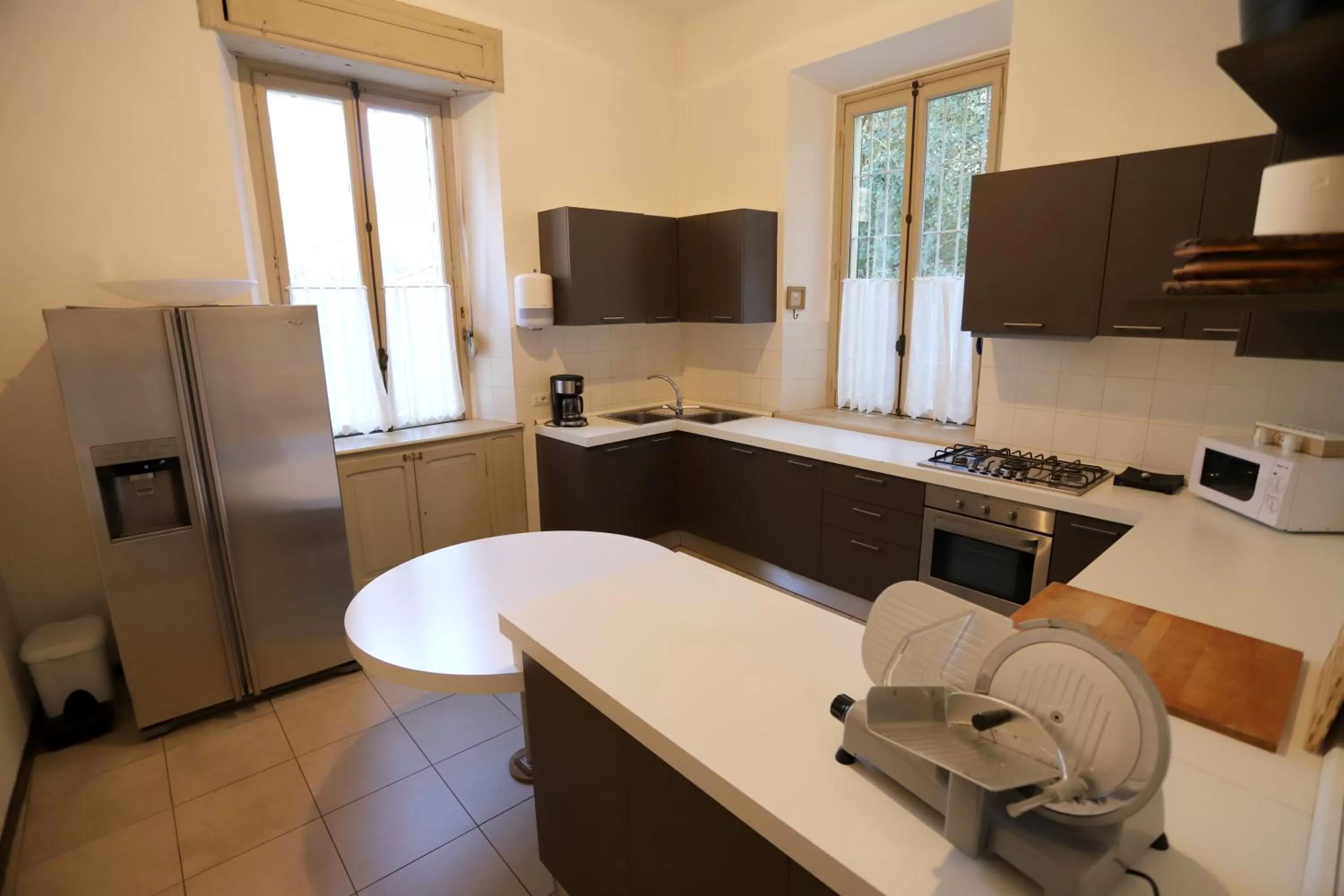 Kitchen or kitchenette in La Villa del Lago