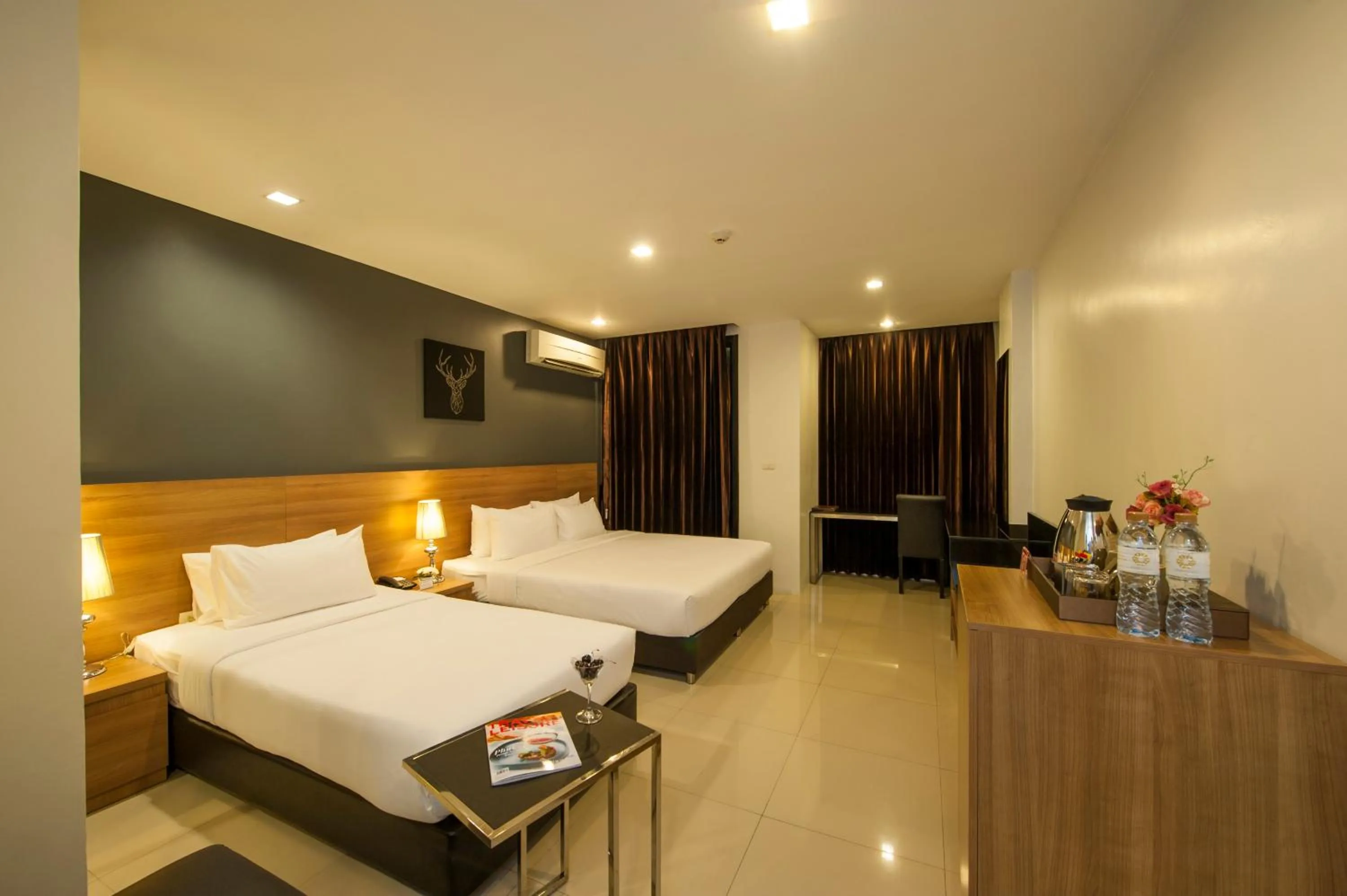 Bedroom, Bed in Marigold Sukhumvit - Free Shuttle to BTS Bearing Station
