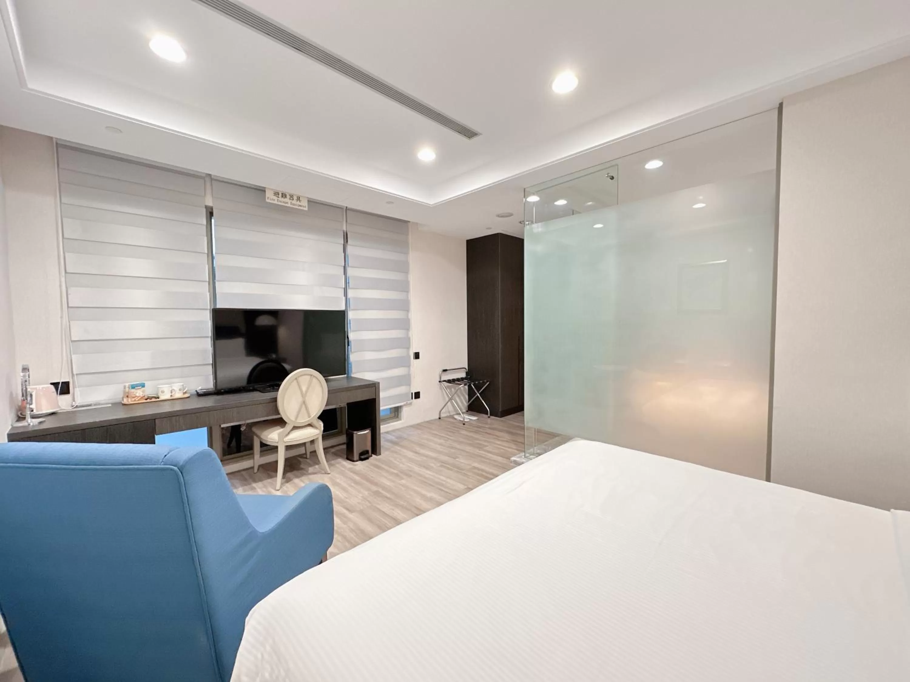 Bed in 台南星鑽國際商旅 Hua Hotel