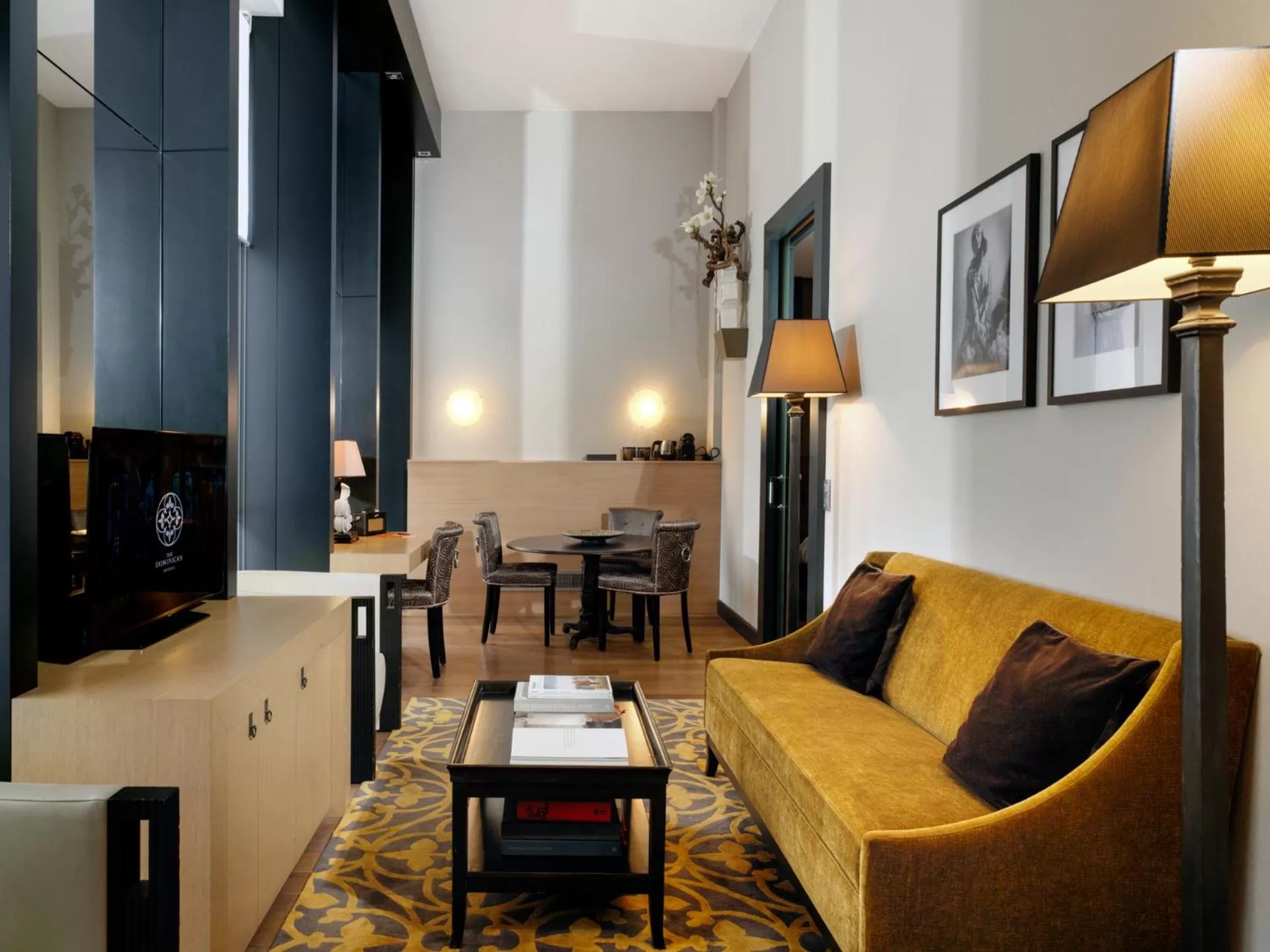 Living room in The Dominican, Brussels, a Member of Design Hotels