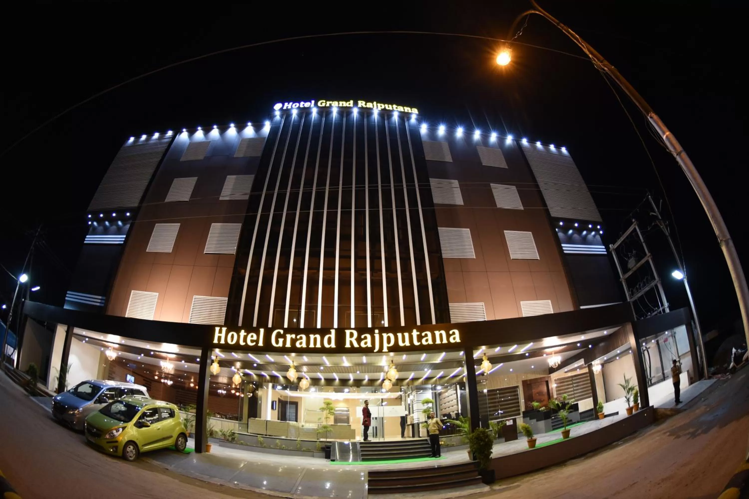 Property building in Hotel Grand Rajputana