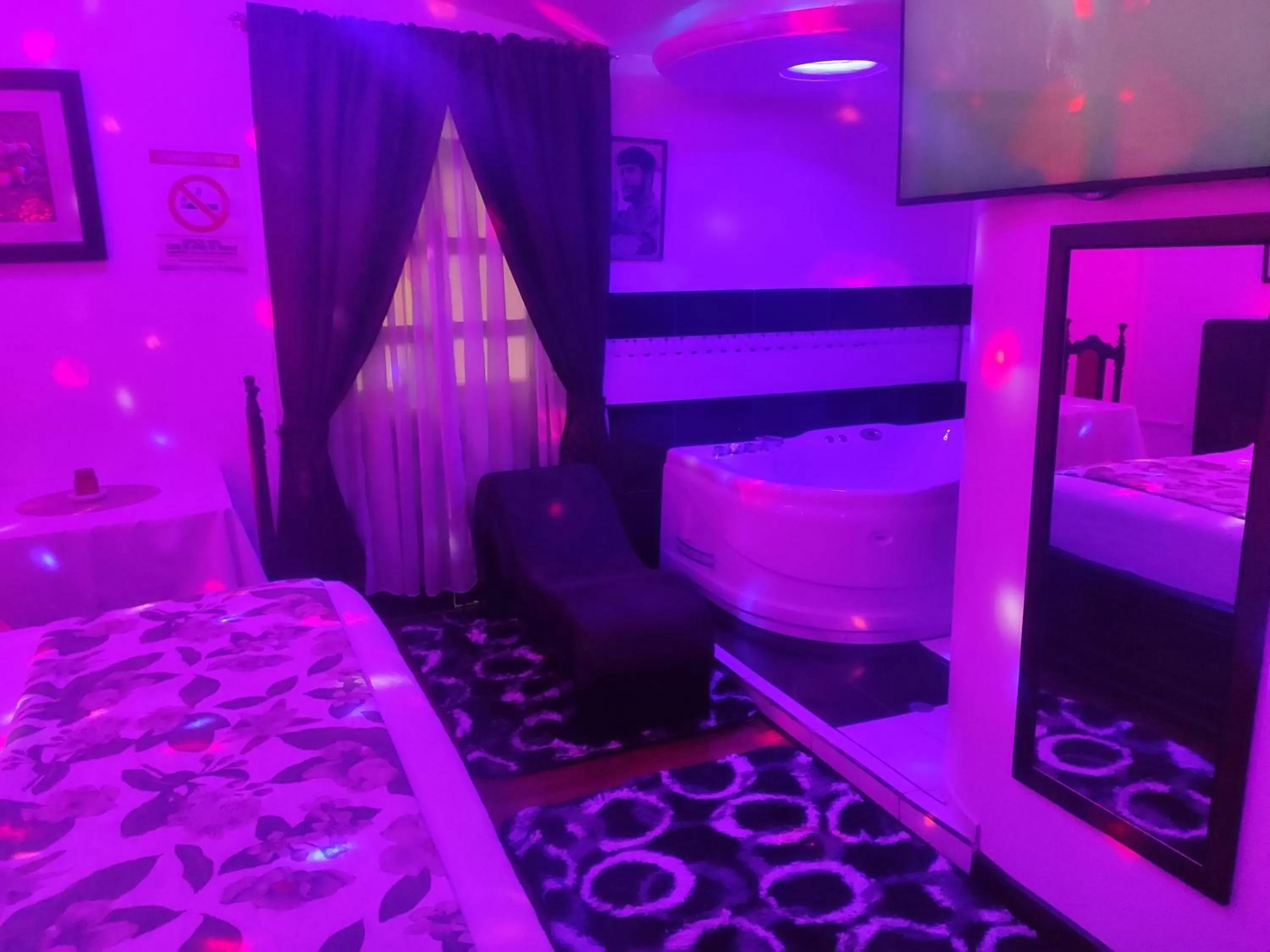 Bed in Hotel el Che No apto para corruptos