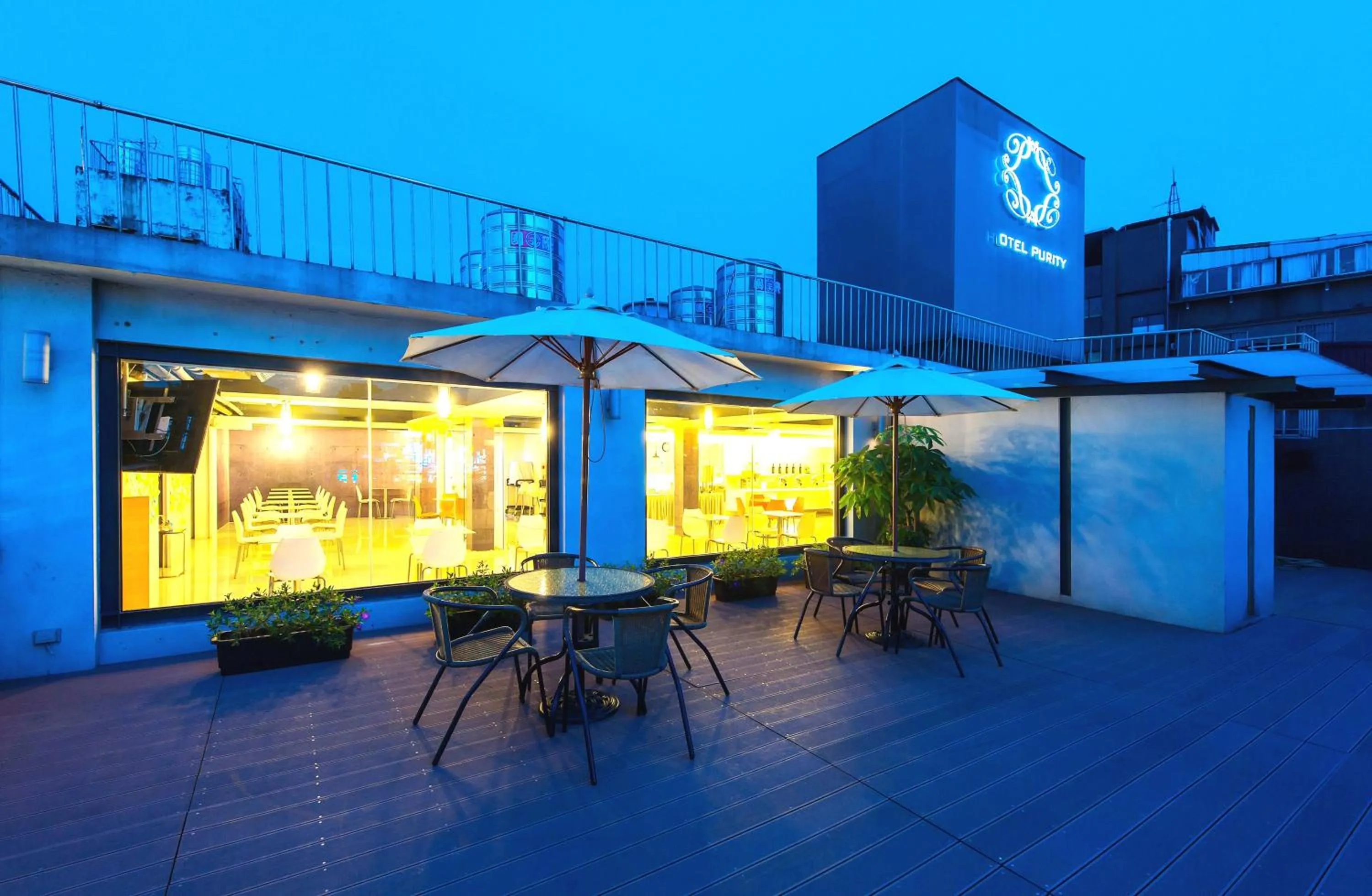 Balcony/Terrace in Hotel Purity