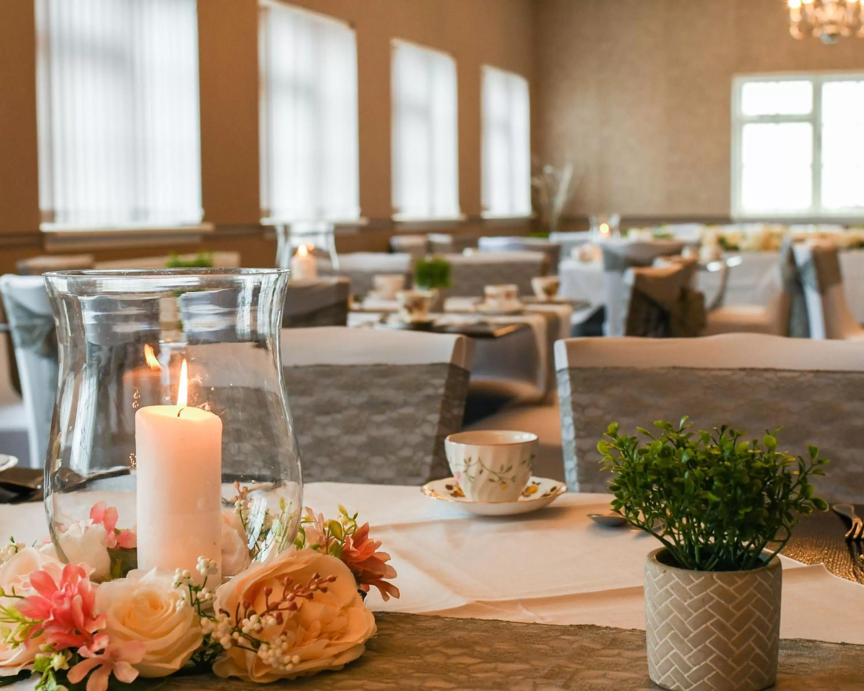 Dining area in Conwy Valley Hotel