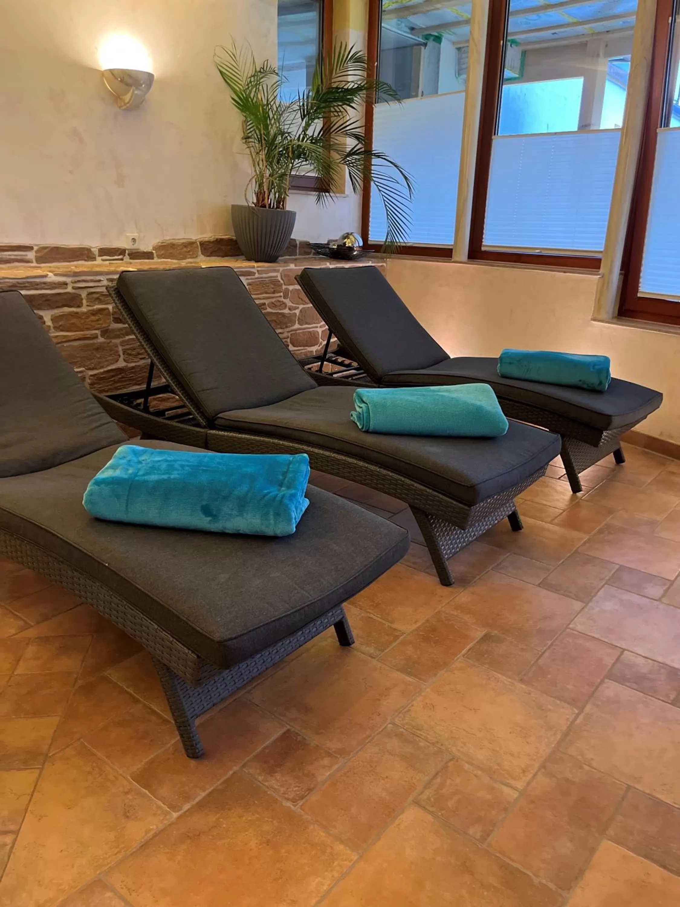 Sauna in Landhaus Lauble